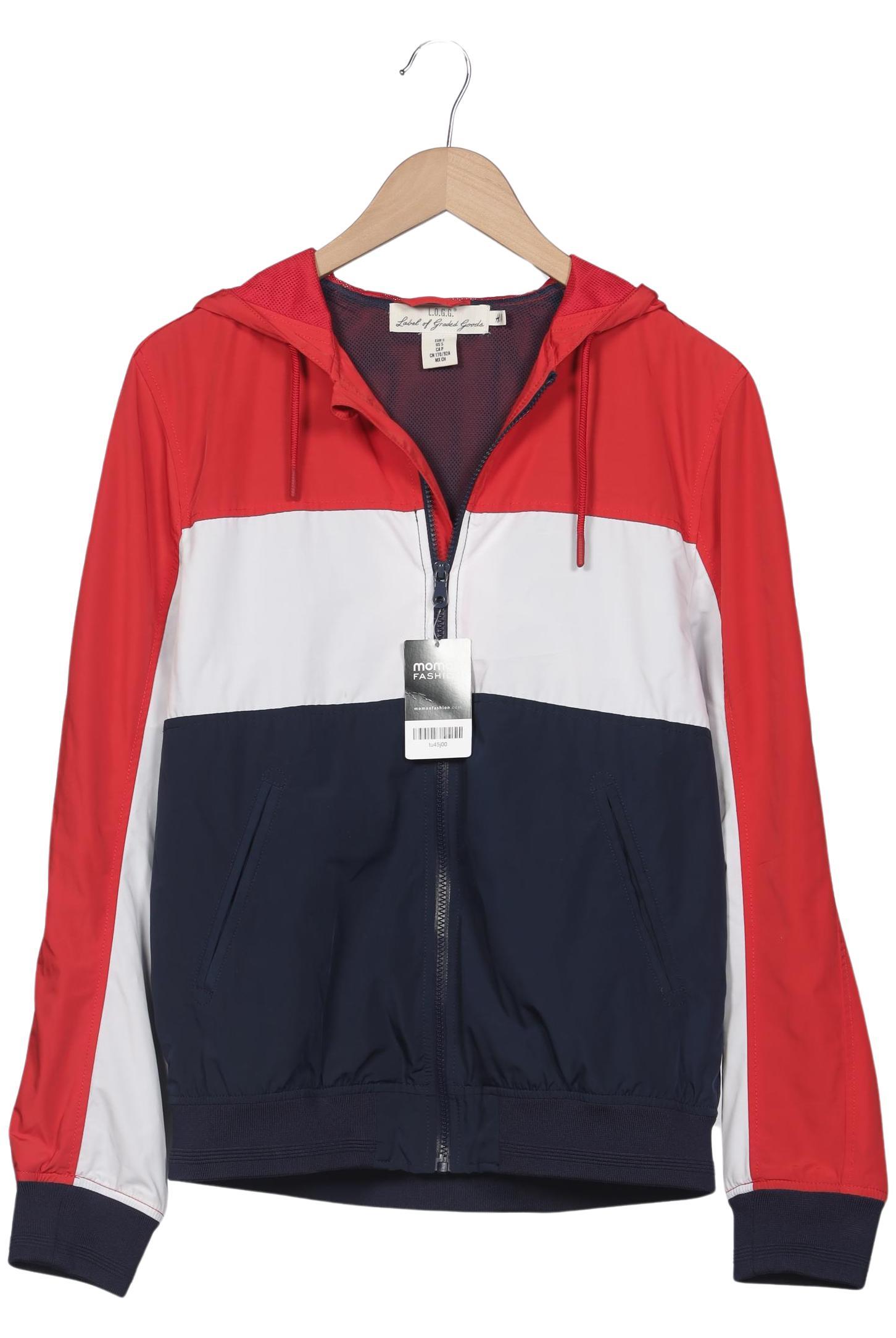 

H&M Herren Jacke, rot, Gr. 46