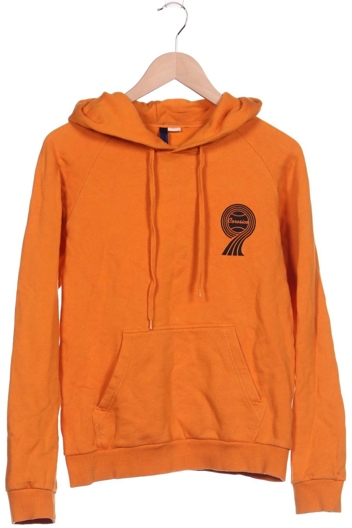 

H&M Herren Kapuzenpullover, orange, Gr. 48