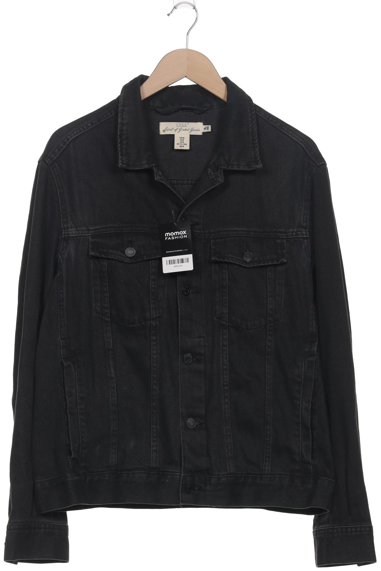 

H&M Herren Jacke, schwarz, Gr. 48