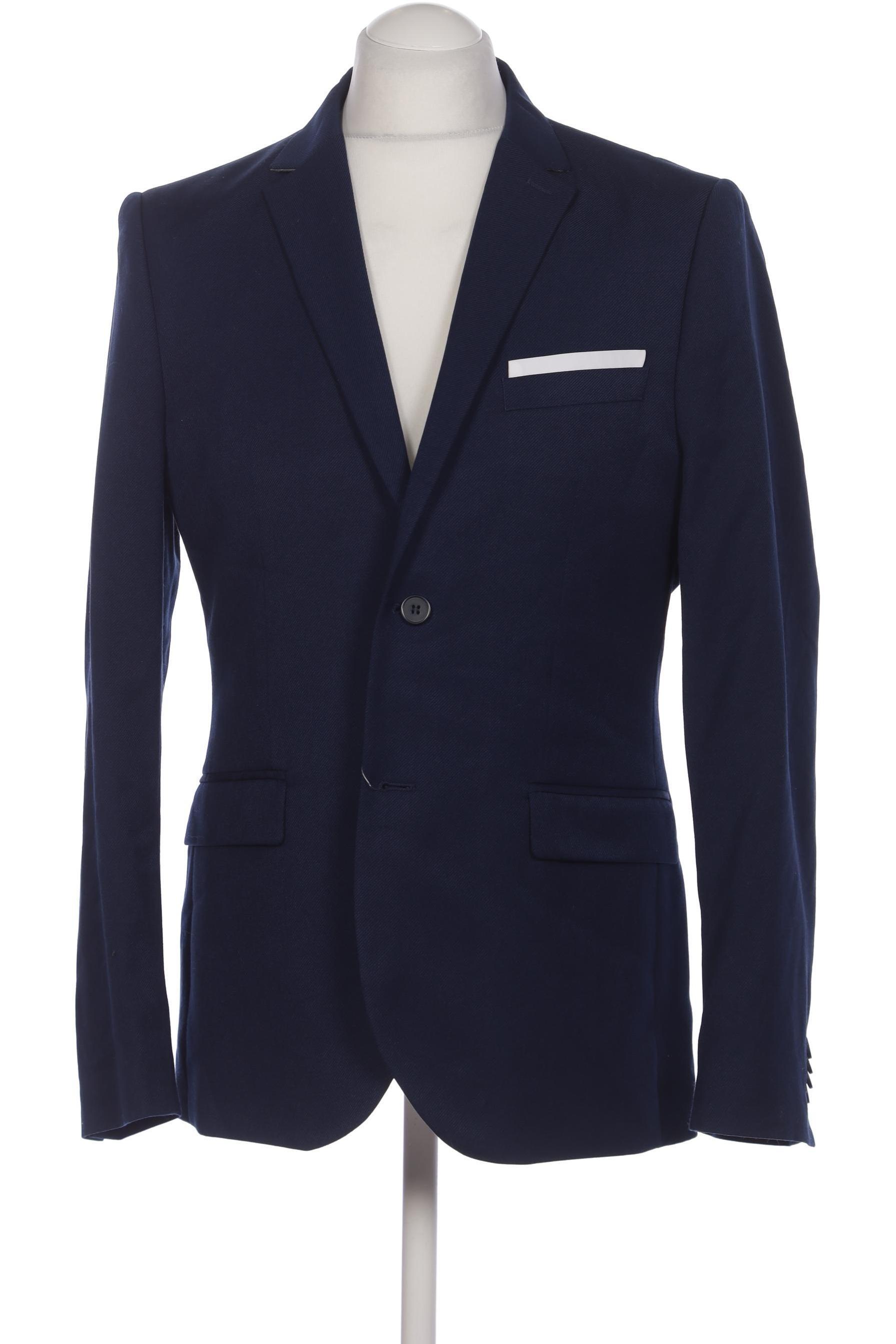 

H&M Herren Sakko, marineblau, Gr. 52