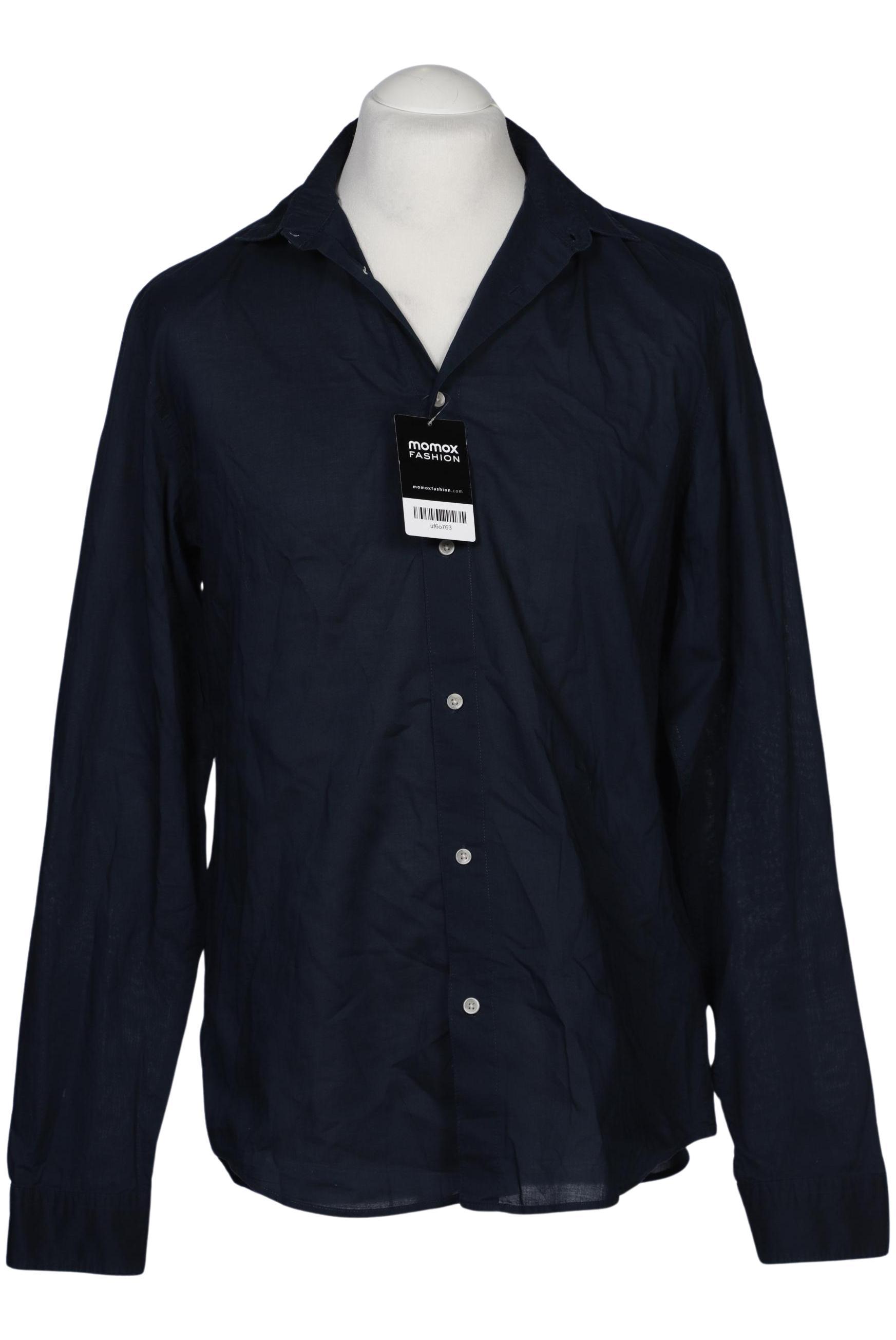 Thumbnail - H&amp;M Herren Hemd, marineblau, Gr. 48