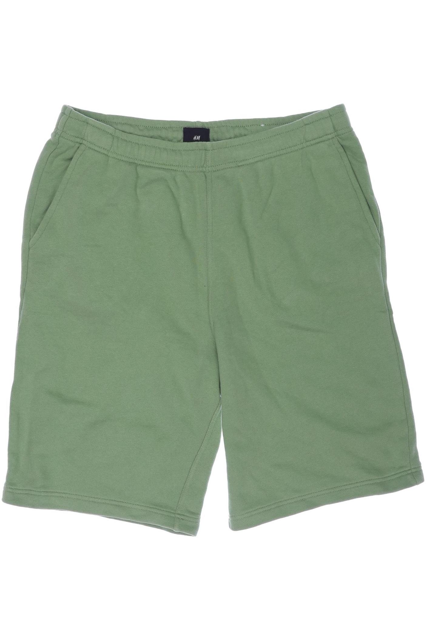 

H&M Herren Shorts, grün, Gr. 48