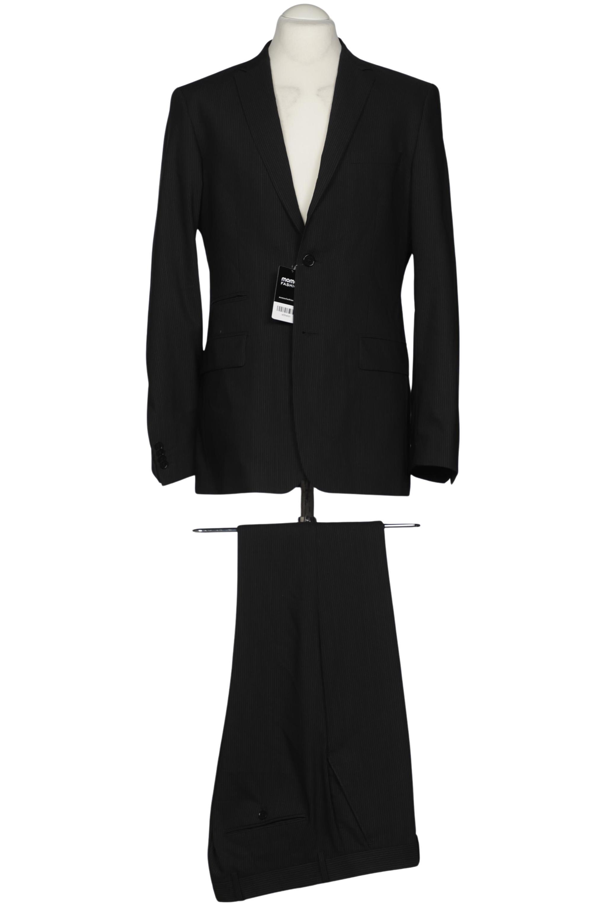 

H&M Herren Anzug, schwarz, Gr. 52