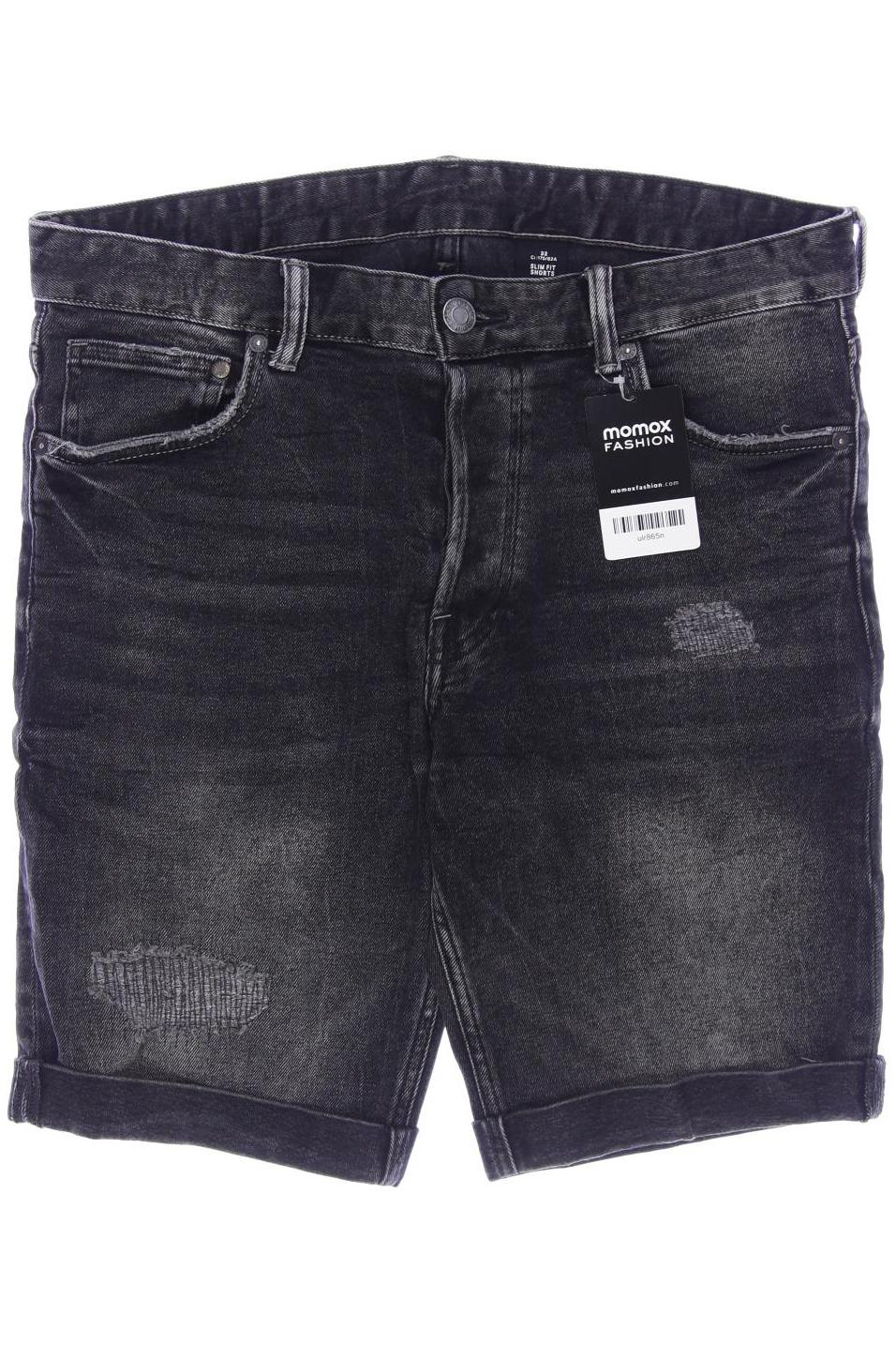 

H&M Herren Shorts, schwarz