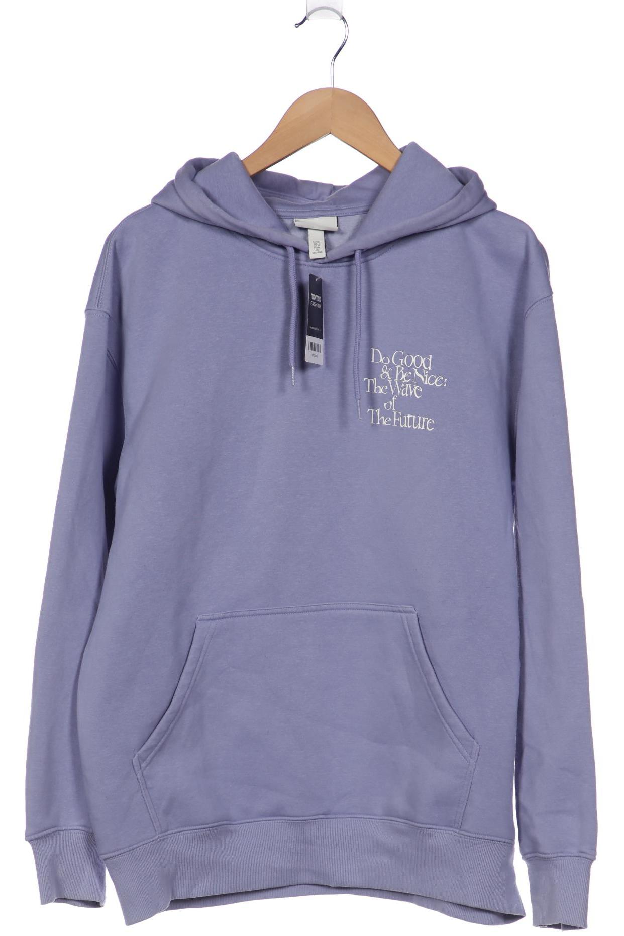 

H&M Herren Kapuzenpullover, flieder