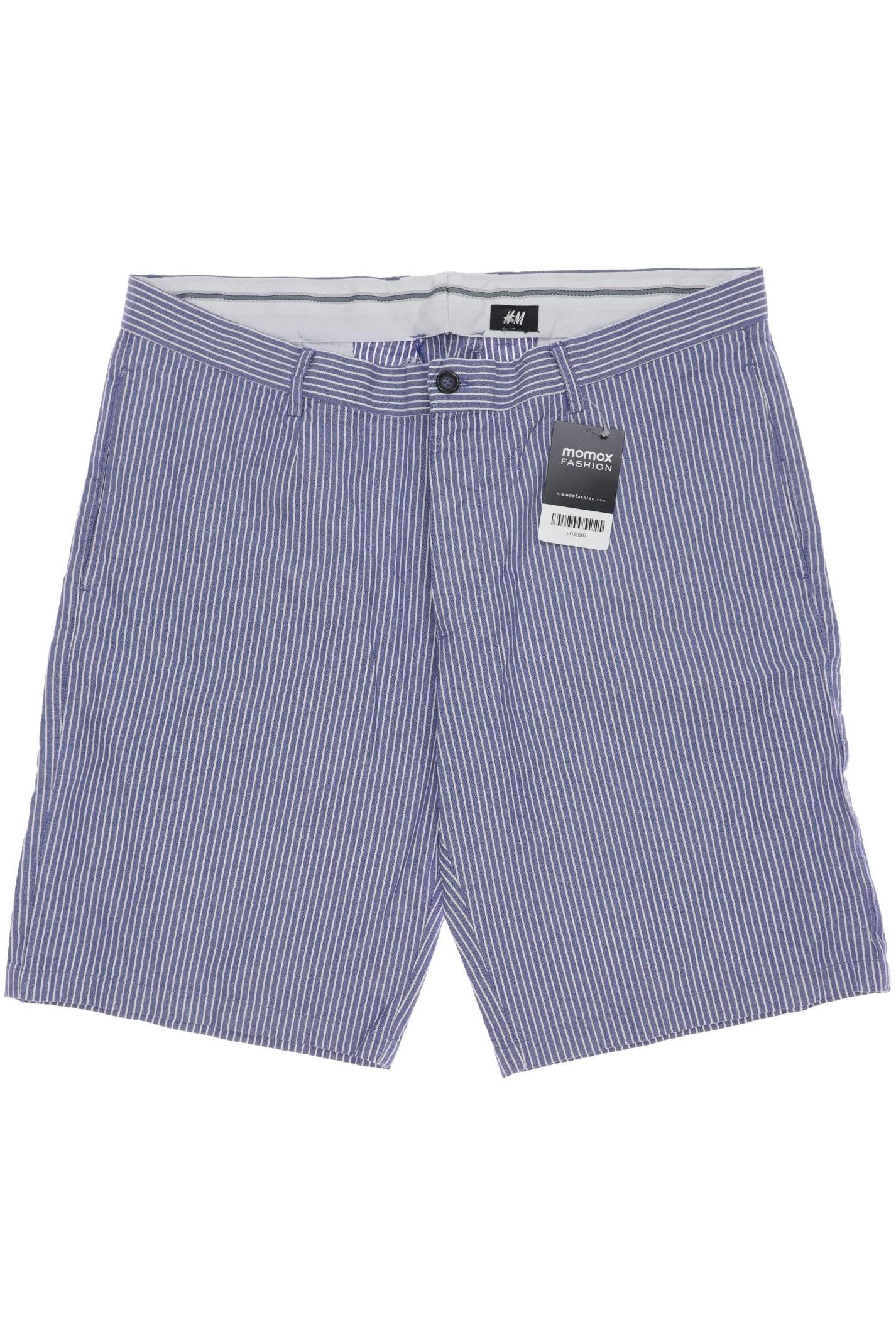 

H&M Herren Shorts, blau, Gr. 36