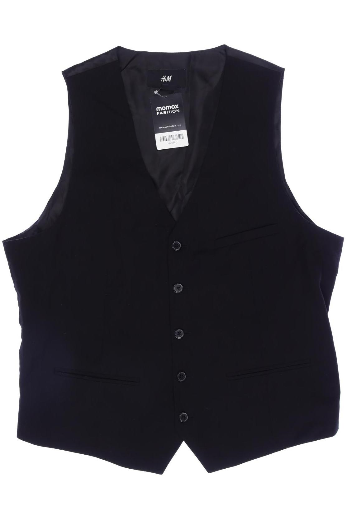 

H&M Herren Weste, schwarz