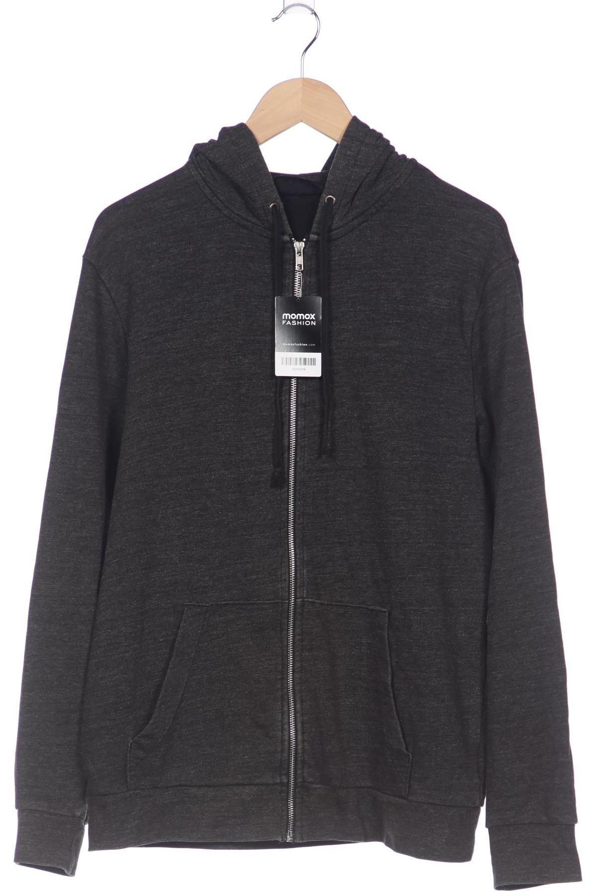 

H&M Herren Kapuzenpullover, grau, Gr. 52