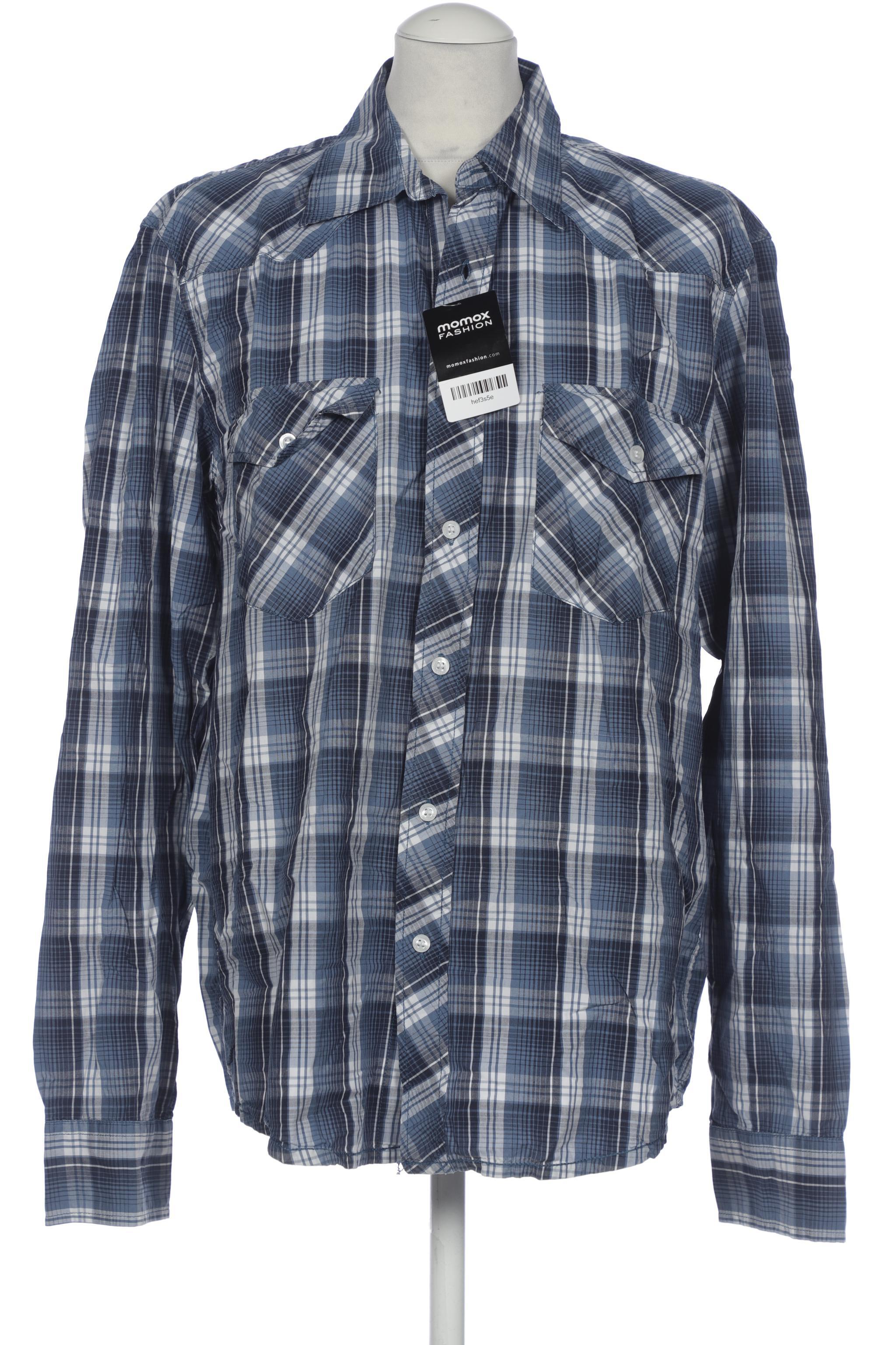 

H&M Herren Hemd, marineblau, Gr. 54