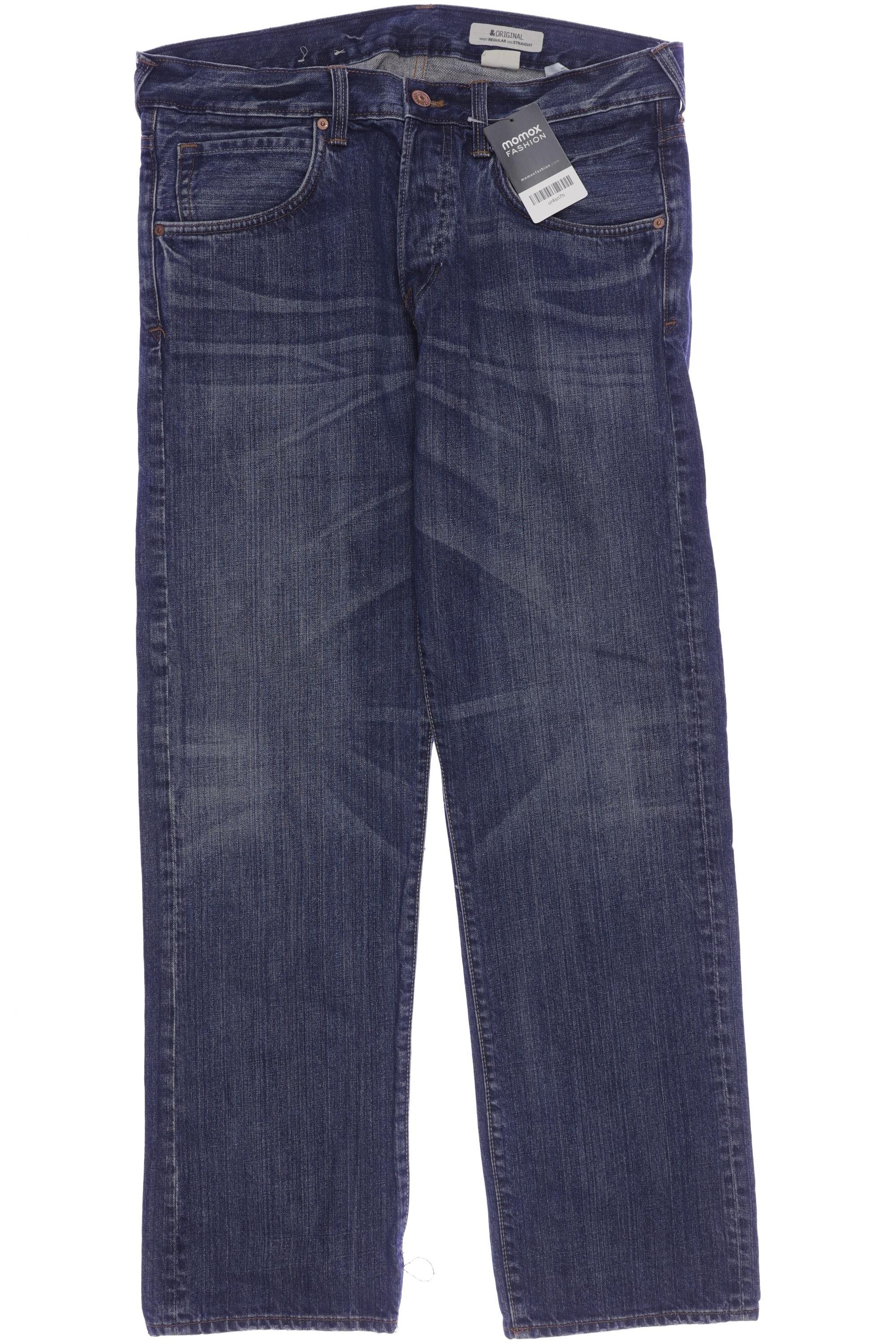 

H&M Herren Jeans, blau, Gr. 34