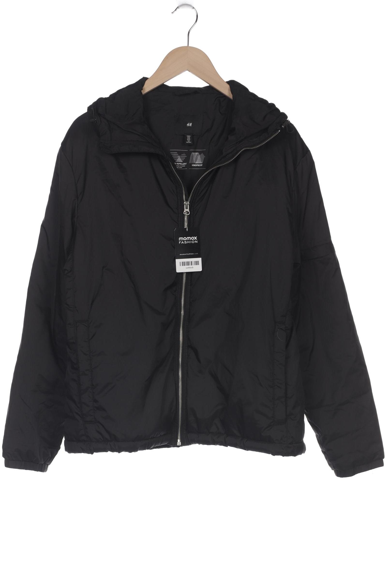 

H&M Herren Jacke, schwarz, Gr. 48