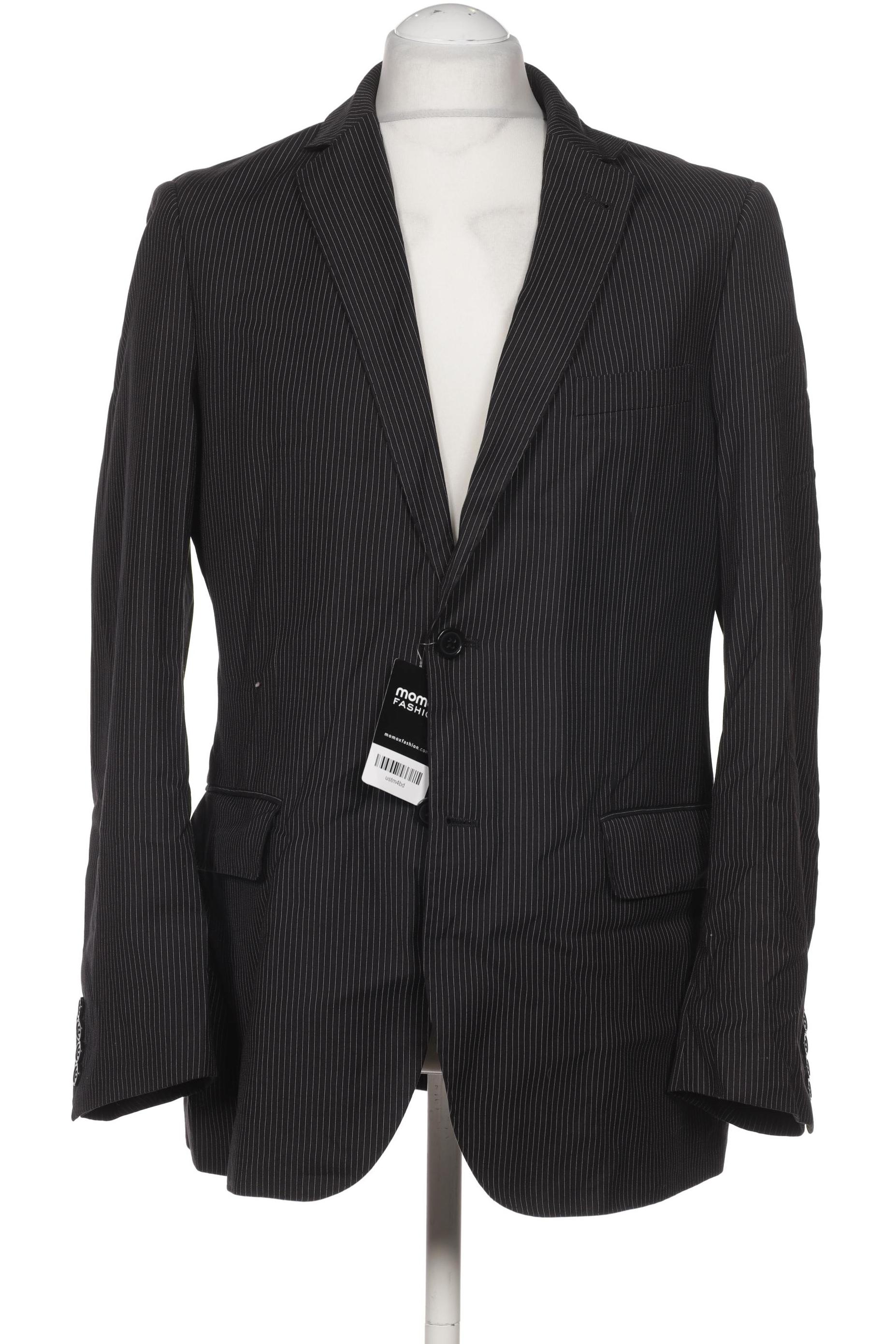 

H&M Herren Sakko, schwarz, Gr. 52