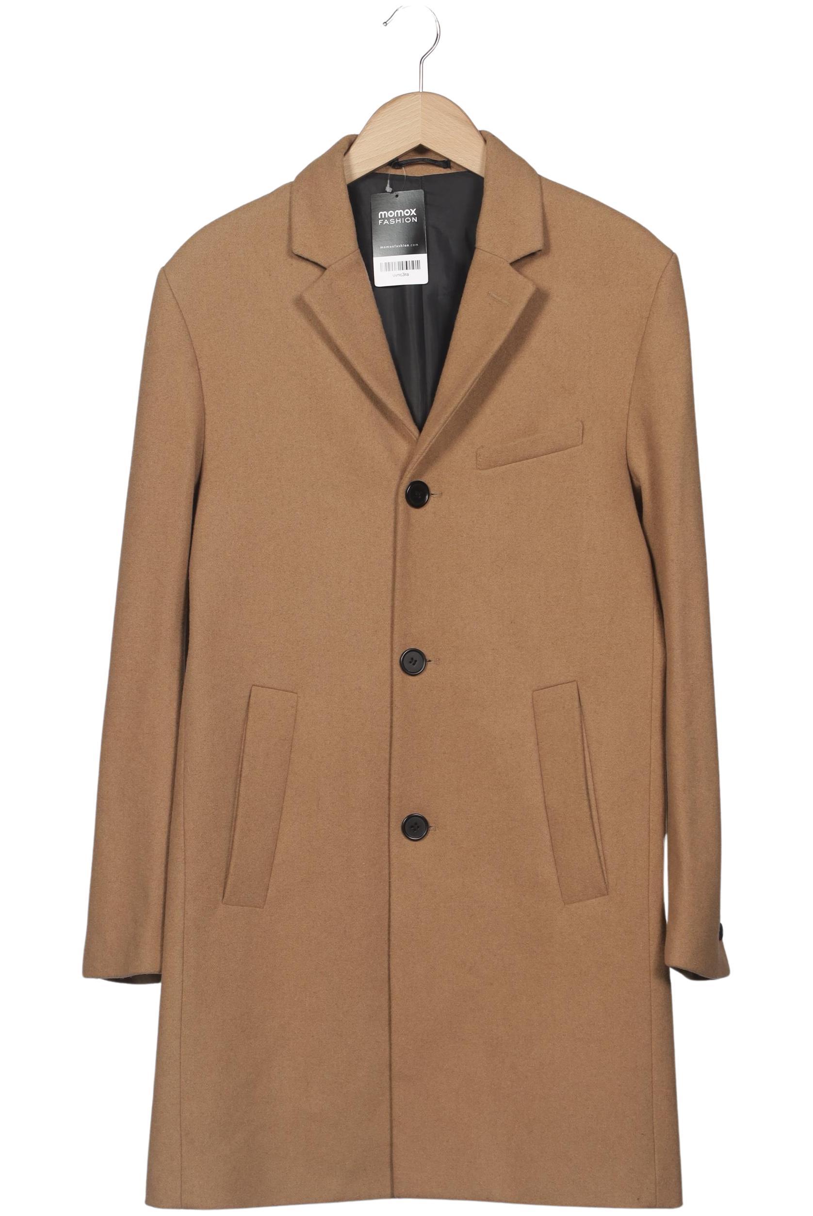 

H&M Herren Mantel, beige, Gr. 50