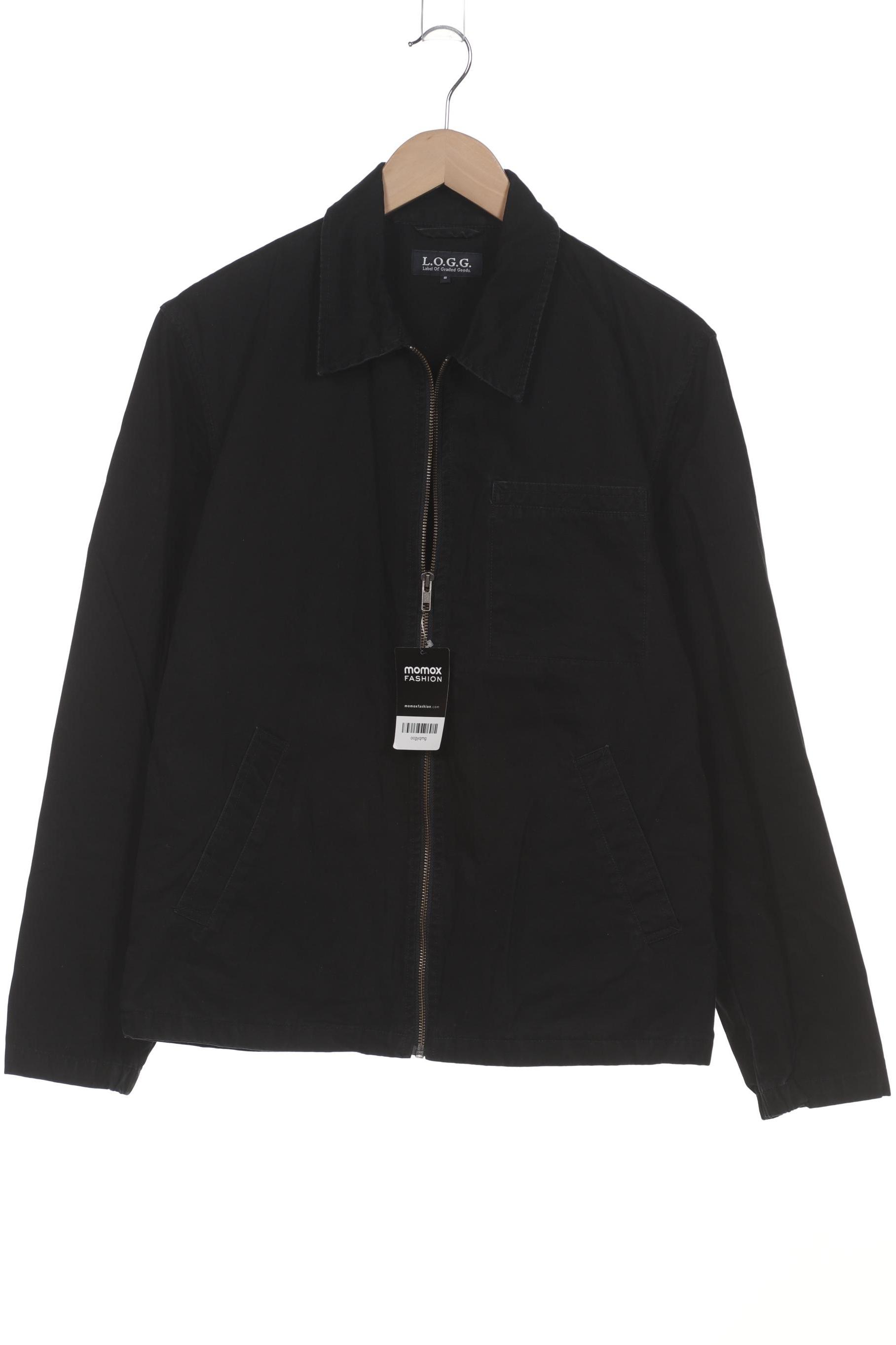 

H&M Herren Jacke, schwarz, Gr. 46