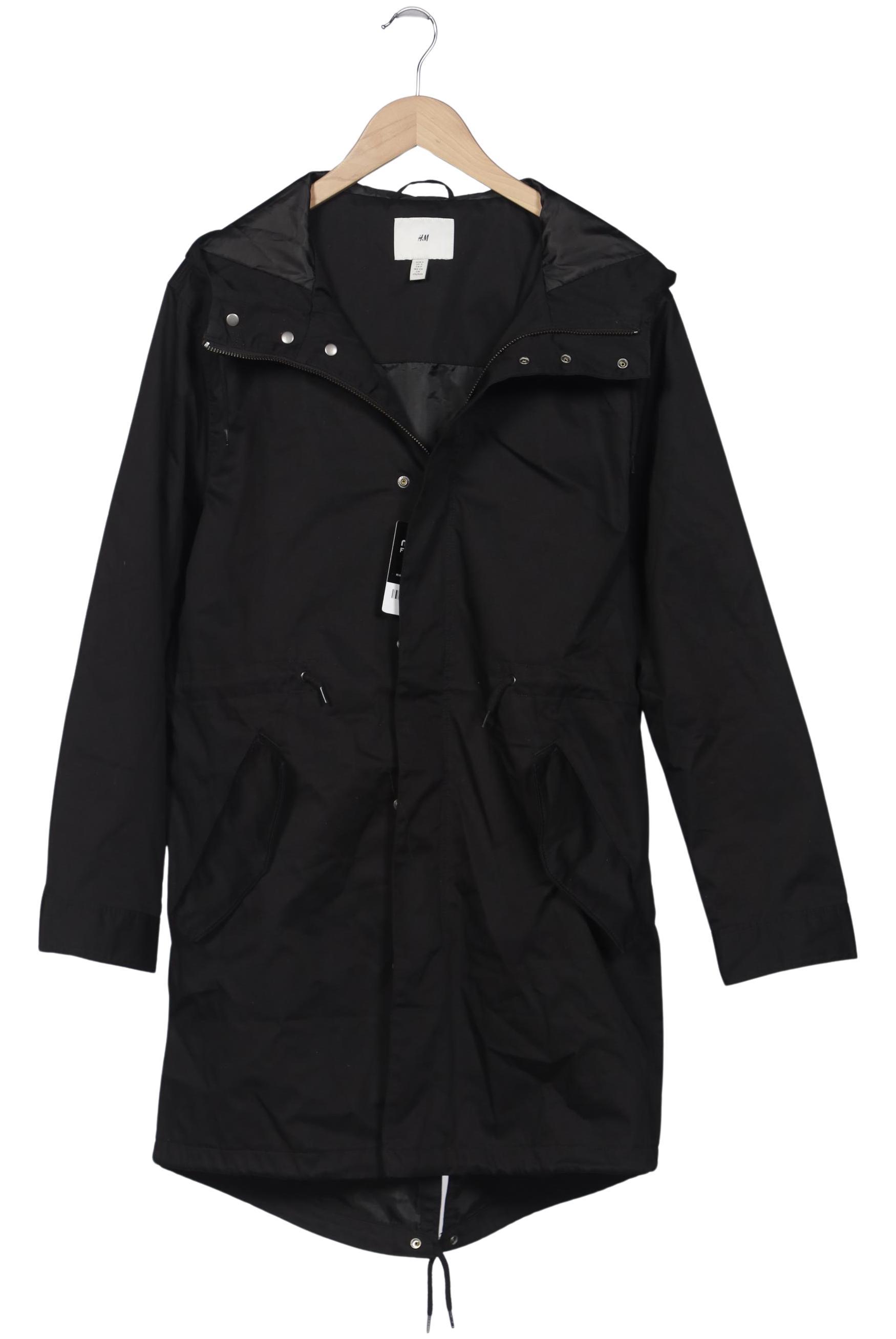 Thumbnail - H&amp;M Herren Mantel, schwarz, Gr. 46