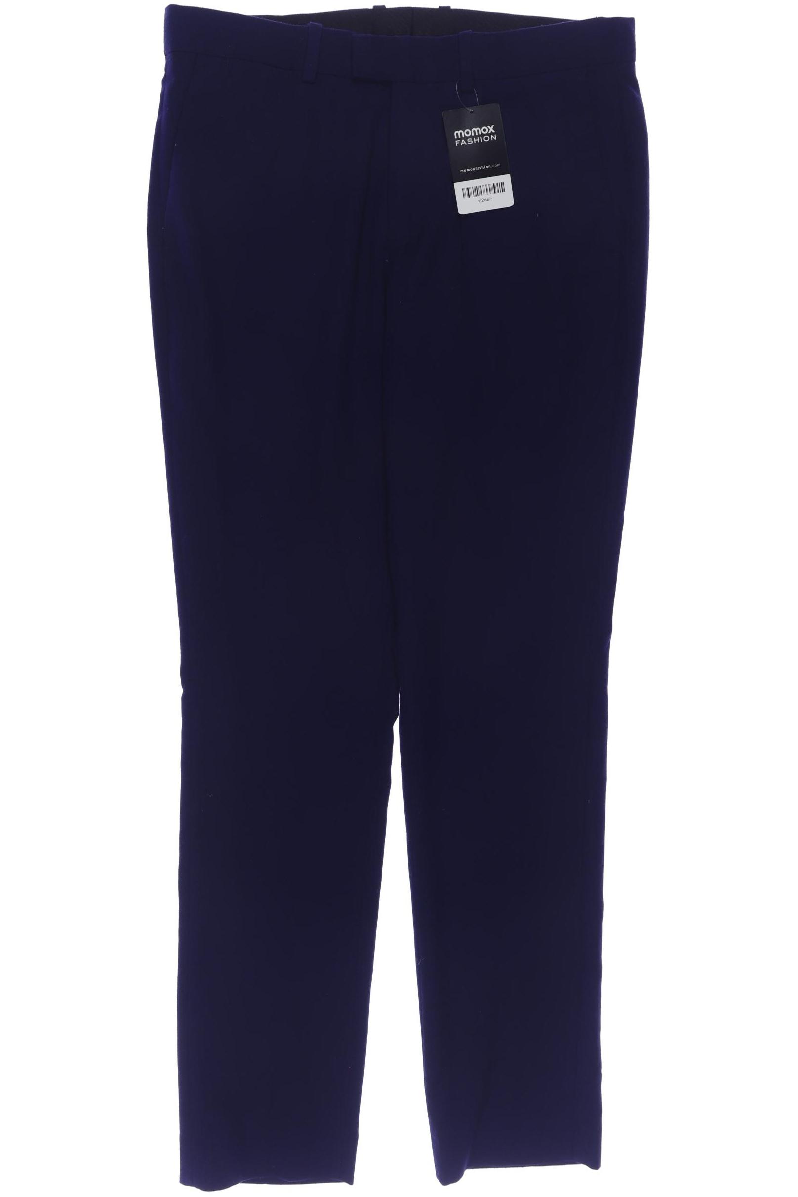 

H&M Herren Stoffhose, marineblau, Gr. 46