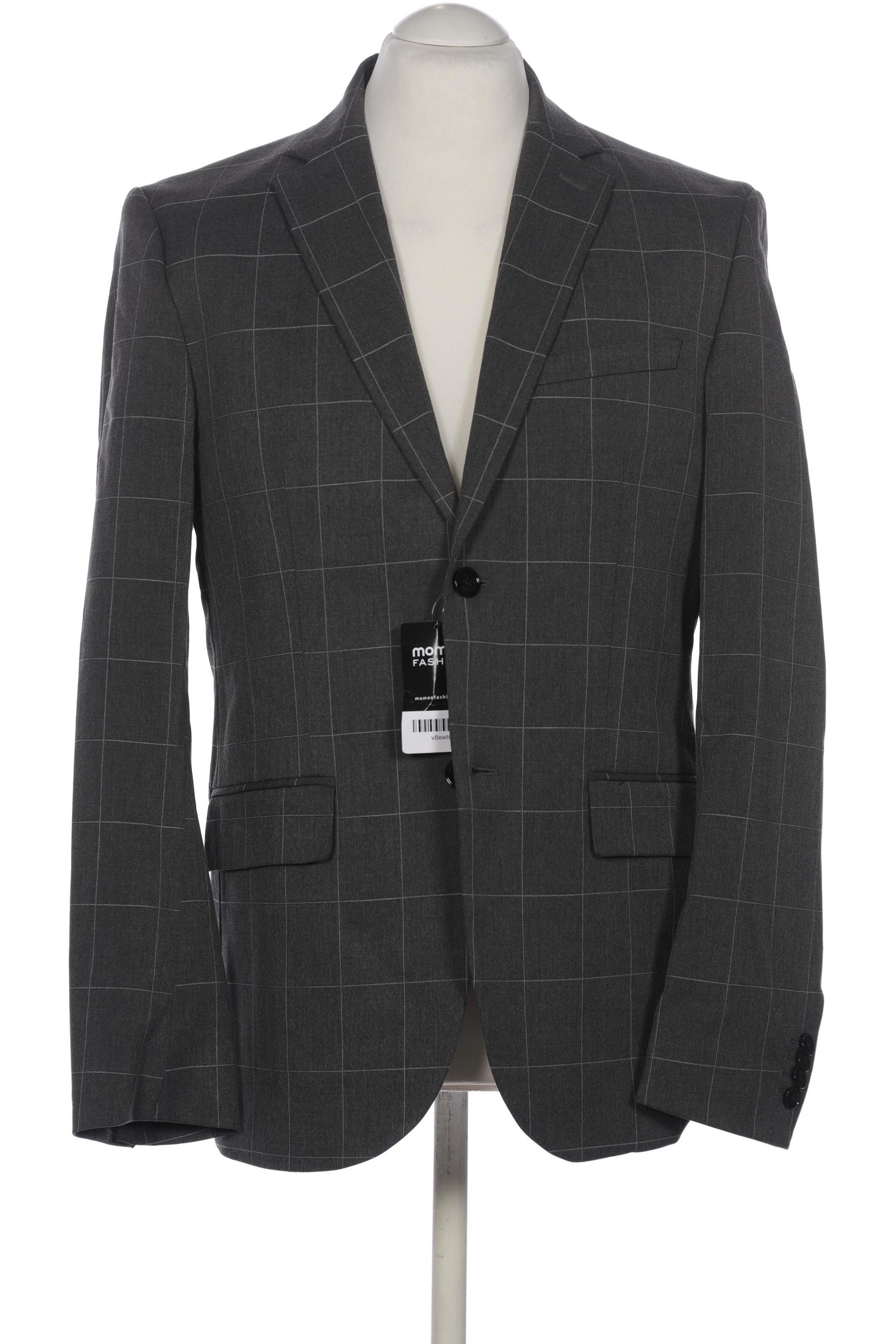 

H&M Herren Sakko, grau, Gr. 52