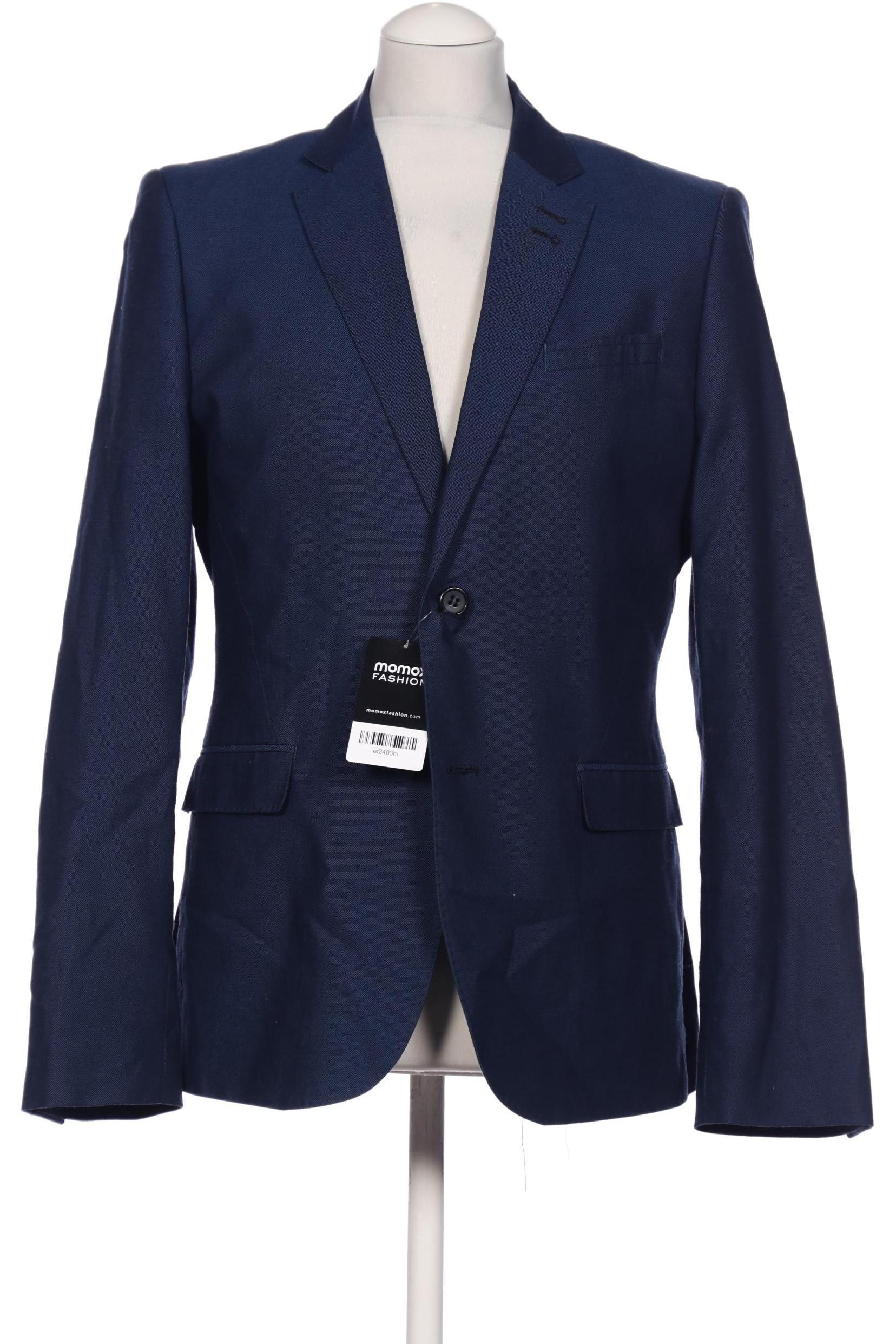 

H&M Herren Sakko, blau, Gr. 48