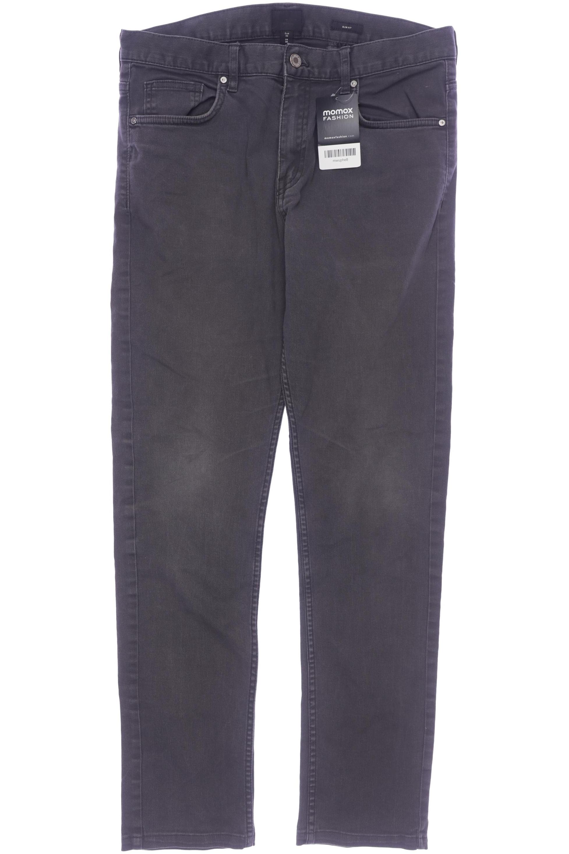 

H&M Herren Jeans, grau, Gr. 30