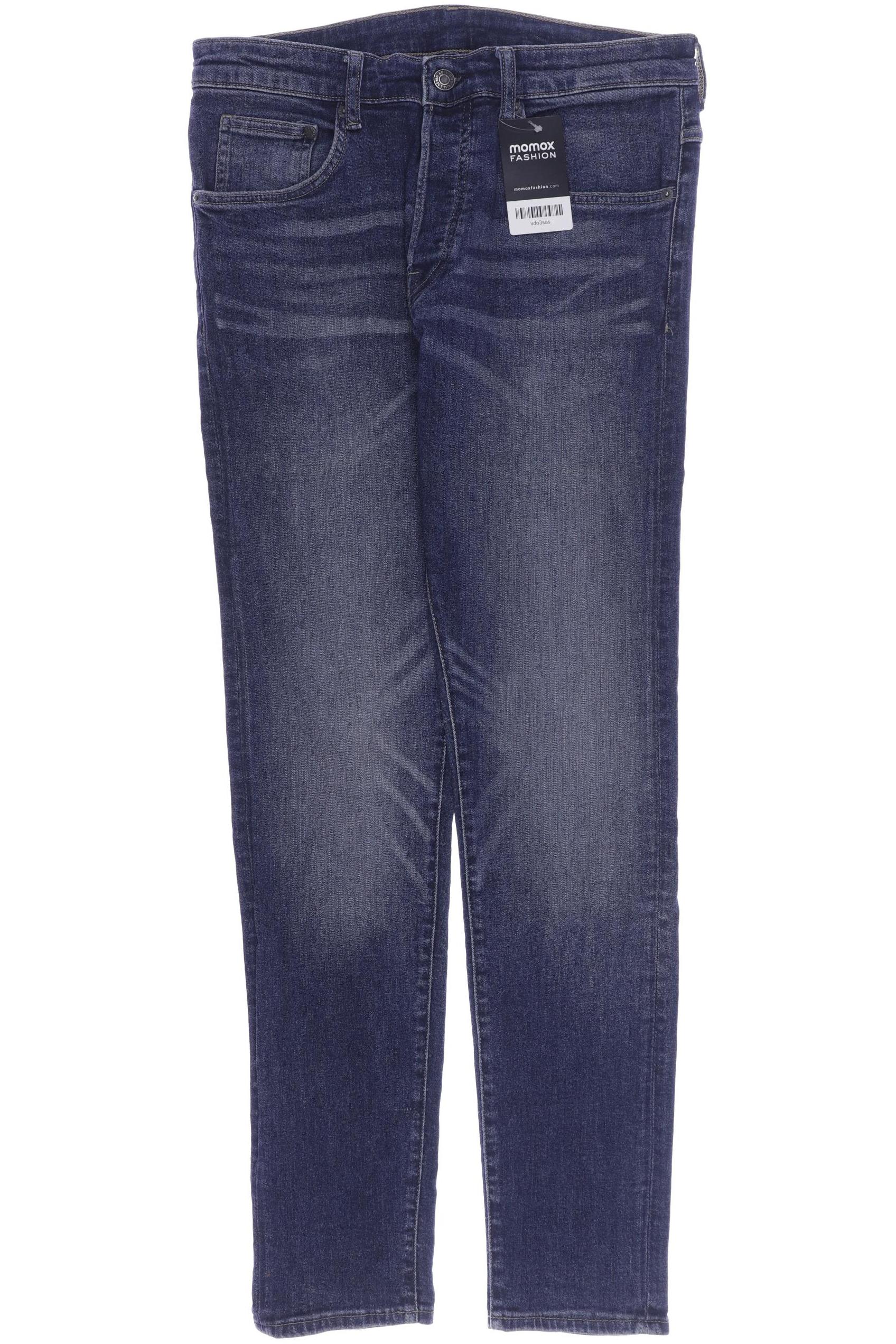 

H&M Herren Jeans, marineblau