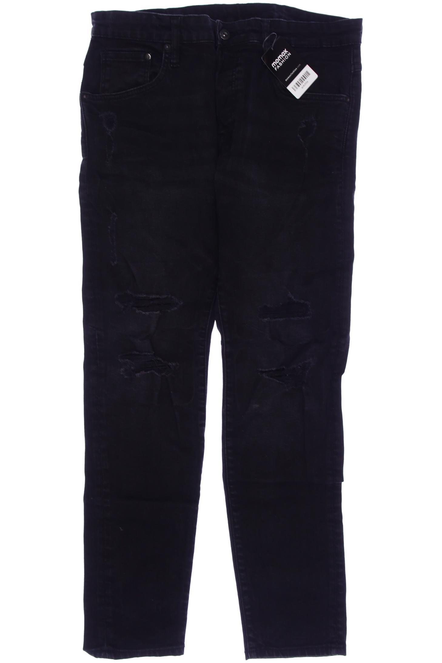 

H&M Herren Jeans, schwarz, Gr. 36
