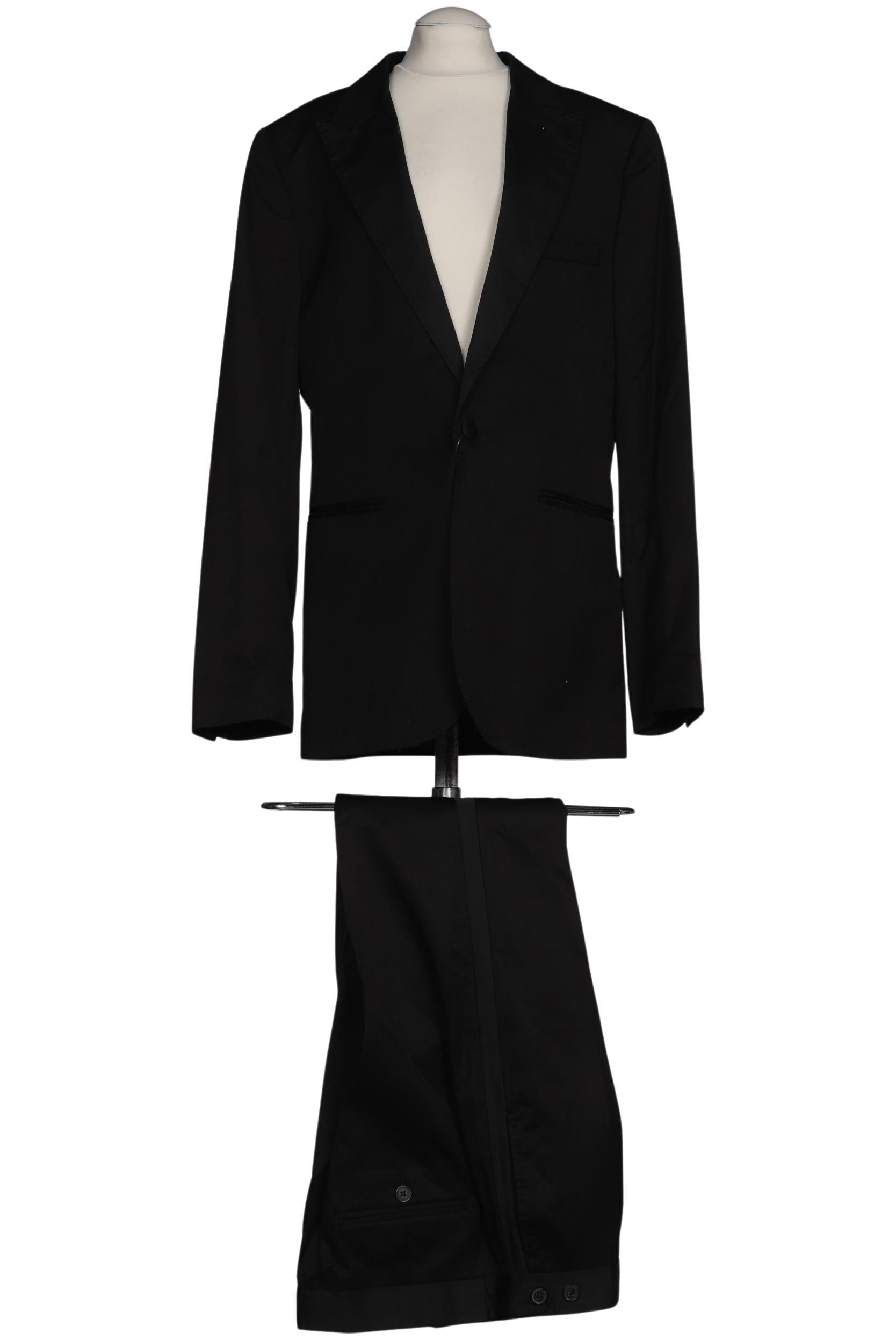 

H&M Herren Anzug, schwarz, Gr. 44