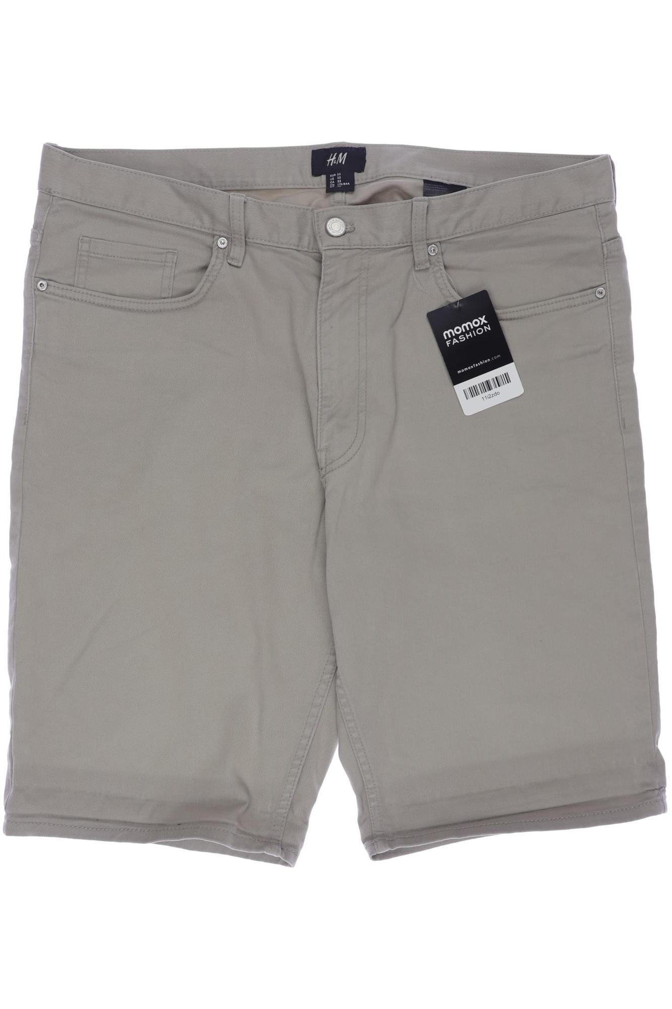 

H&M Herren Shorts, beige, Gr. 33