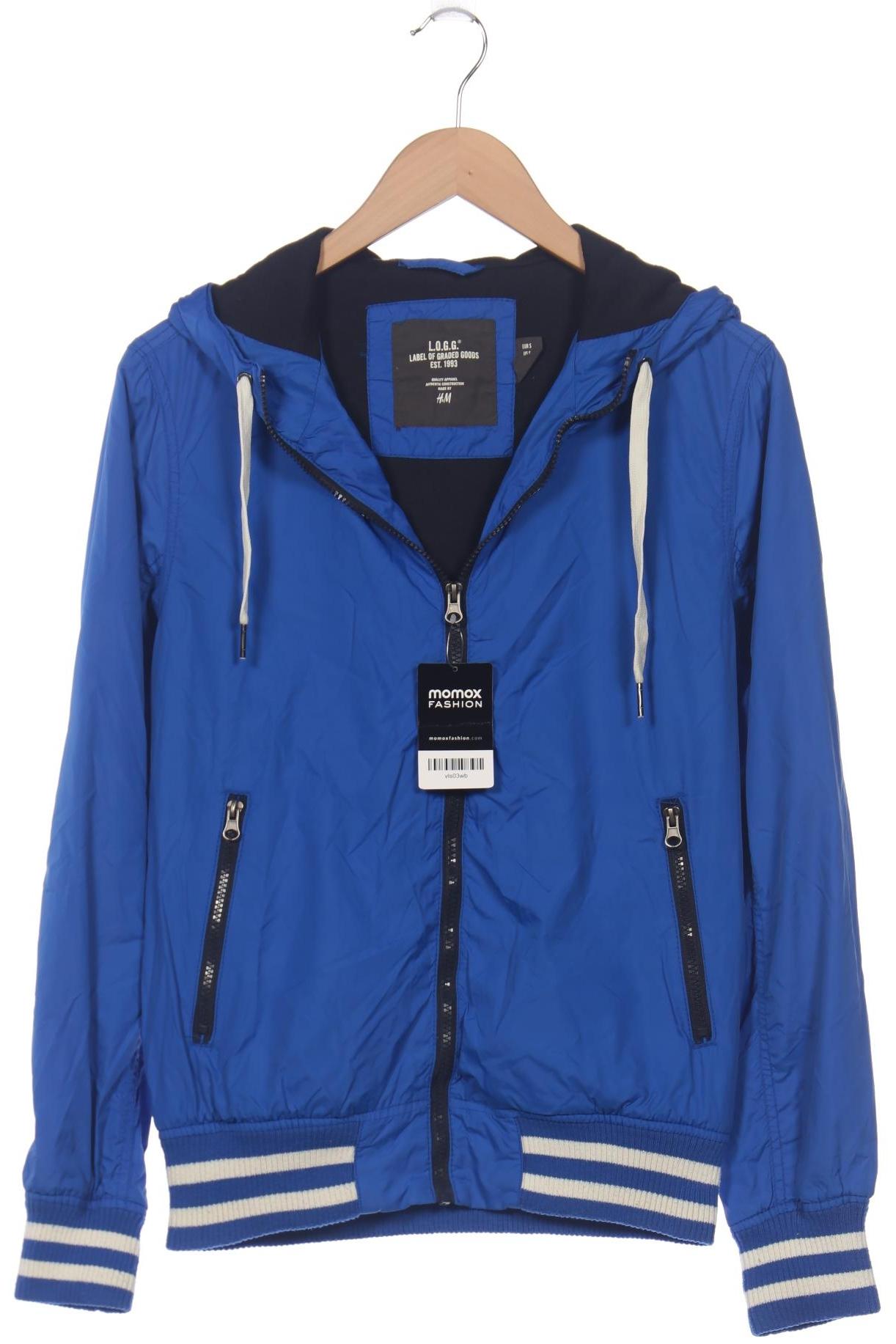 

H&M Herren Jacke, blau, Gr. 46