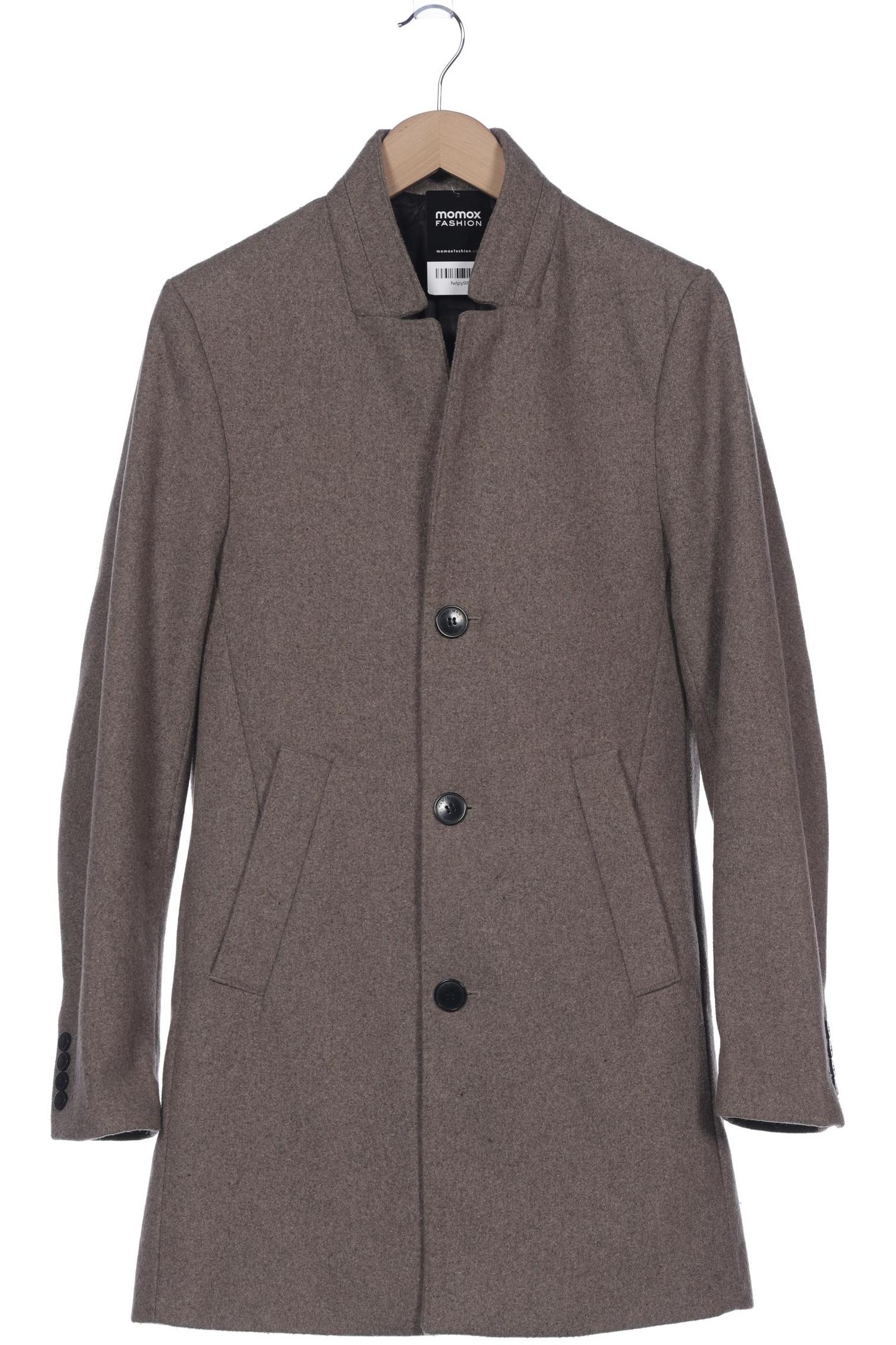 

H&M Herren Mantel, braun, Gr. 46