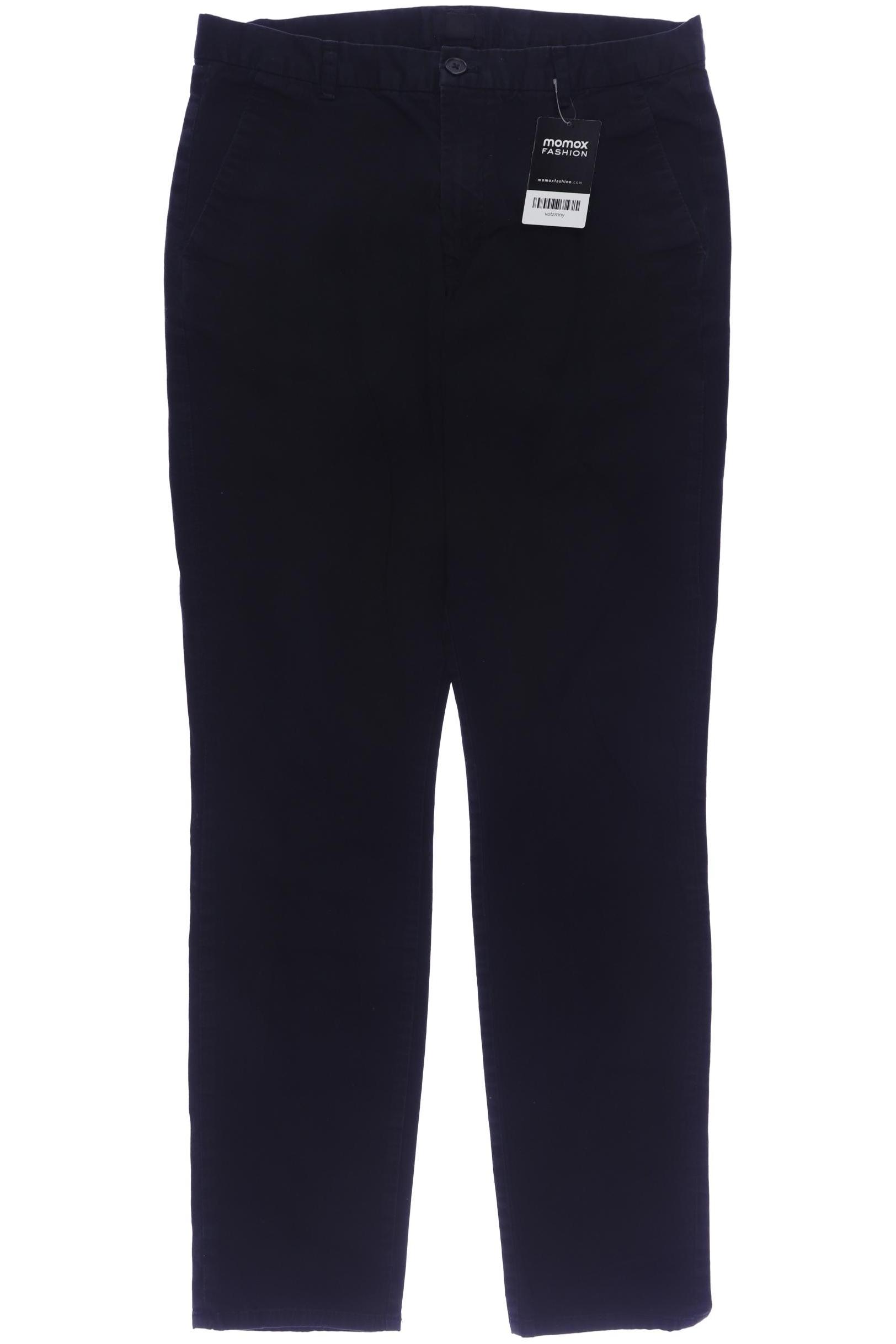 

H&M Herren Stoffhose, schwarz, Gr. 33