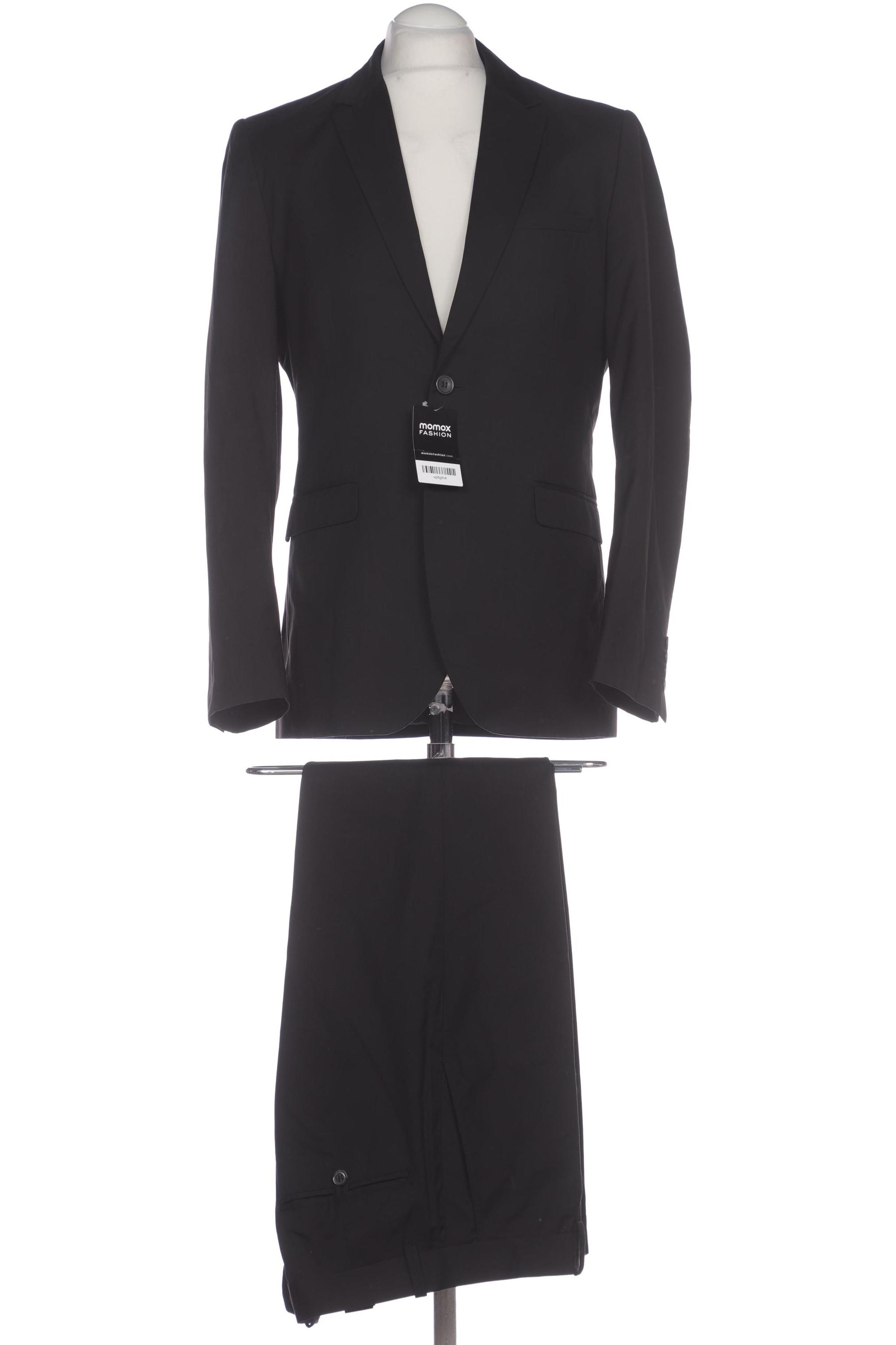 

H&M Herren Anzug, schwarz, Gr. 50