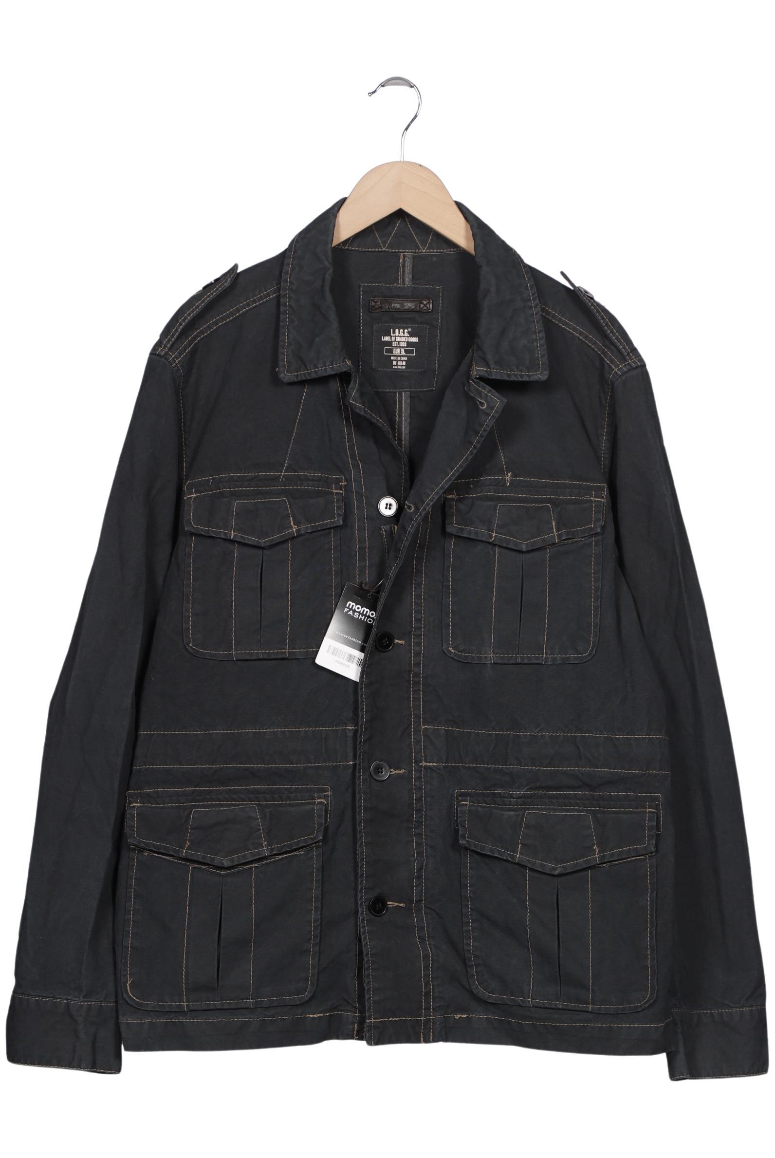 

H&M Herren Jacke, blau, Gr. 54