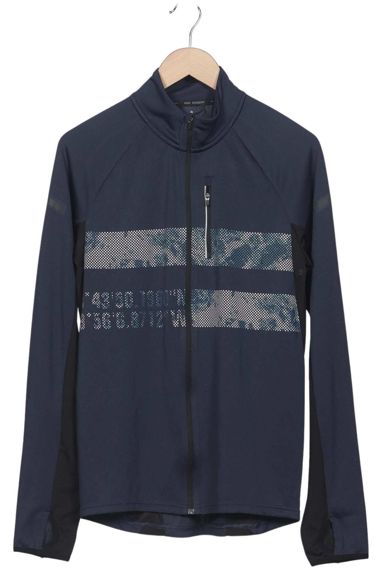 

H&M Herren Sweatshirt, marineblau, Gr. 46