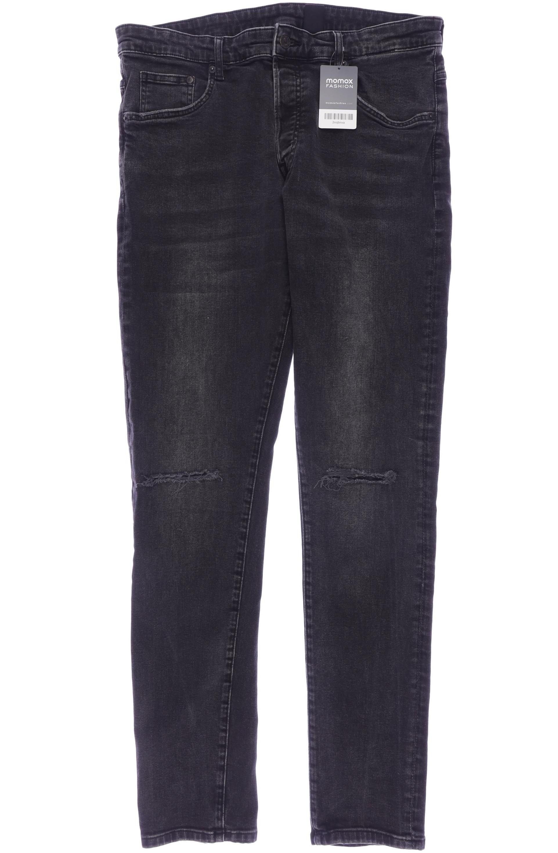 

H&M Herren Jeans, grau, Gr. 36