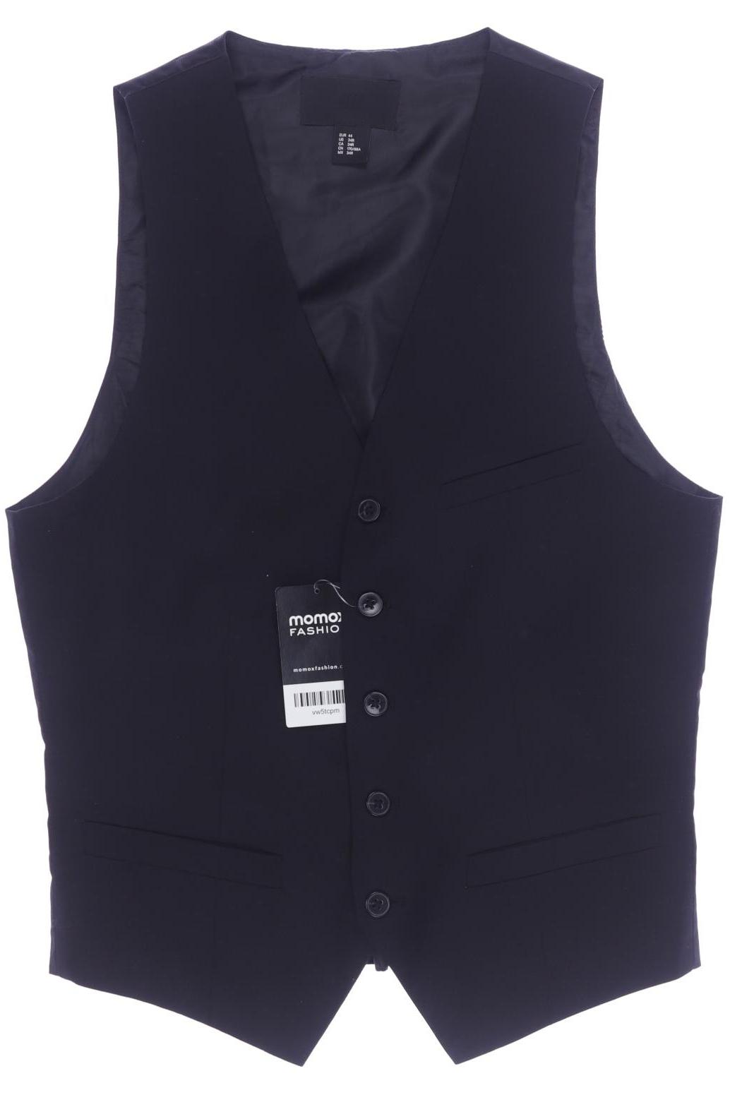 

H&M Herren Weste, schwarz, Gr. 44