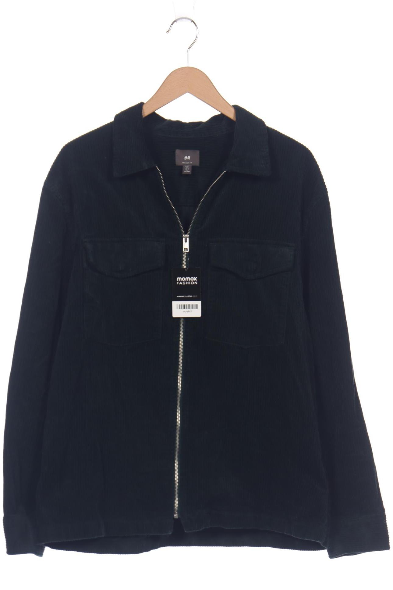 

H&M Herren Jacke, grün, Gr. 52