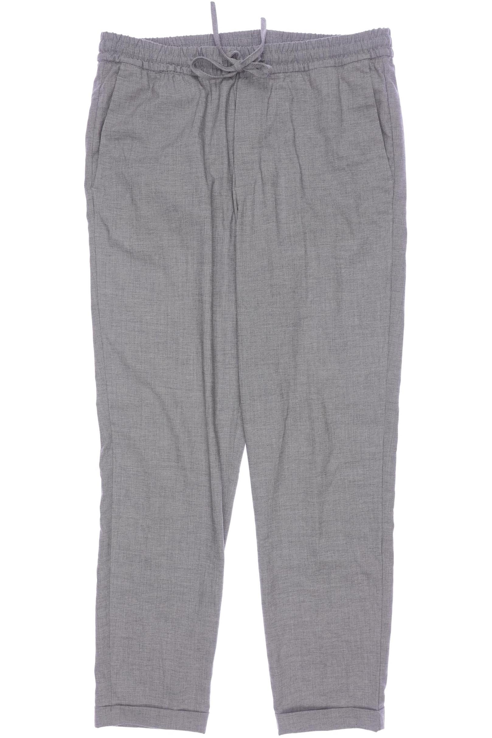 

H&M Herren Stoffhose, grau, Gr. 0