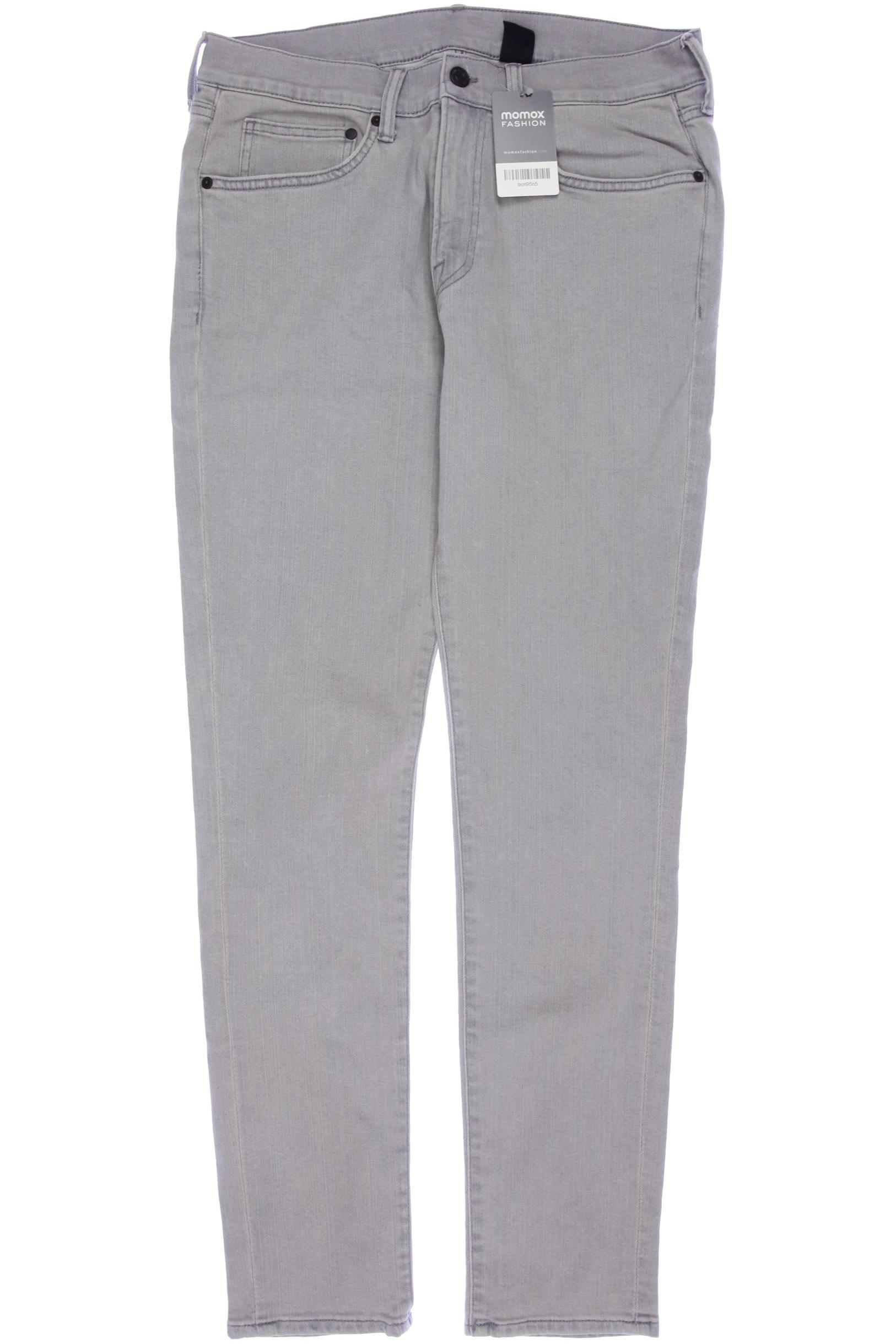 

H&M Herren Jeans, grau, Gr. 34