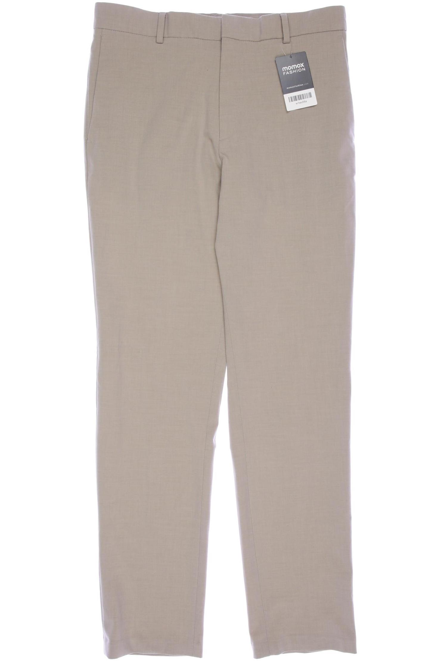 

H&M Herren Stoffhose, beige, Gr. 30