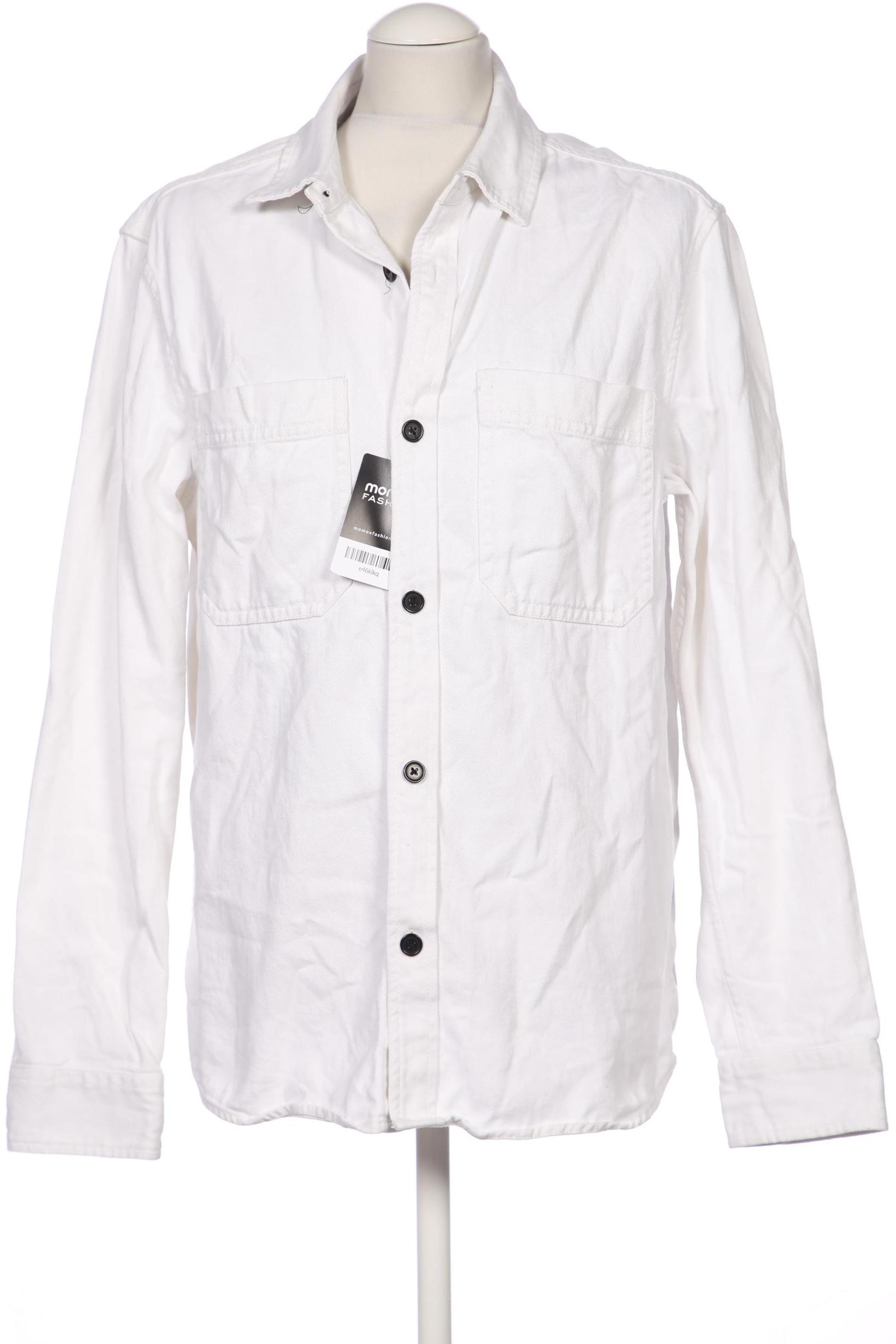 

H&M Herren Hemd, weiß, Gr. 48