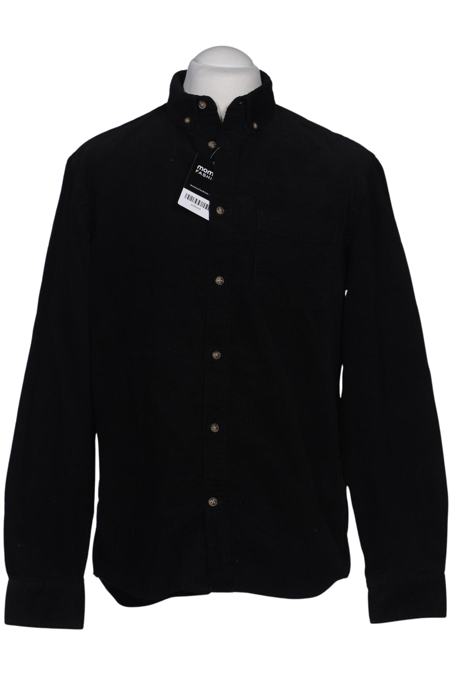 Thumbnail - H&amp;M Herren Hemd, schwarz, Gr. 48
