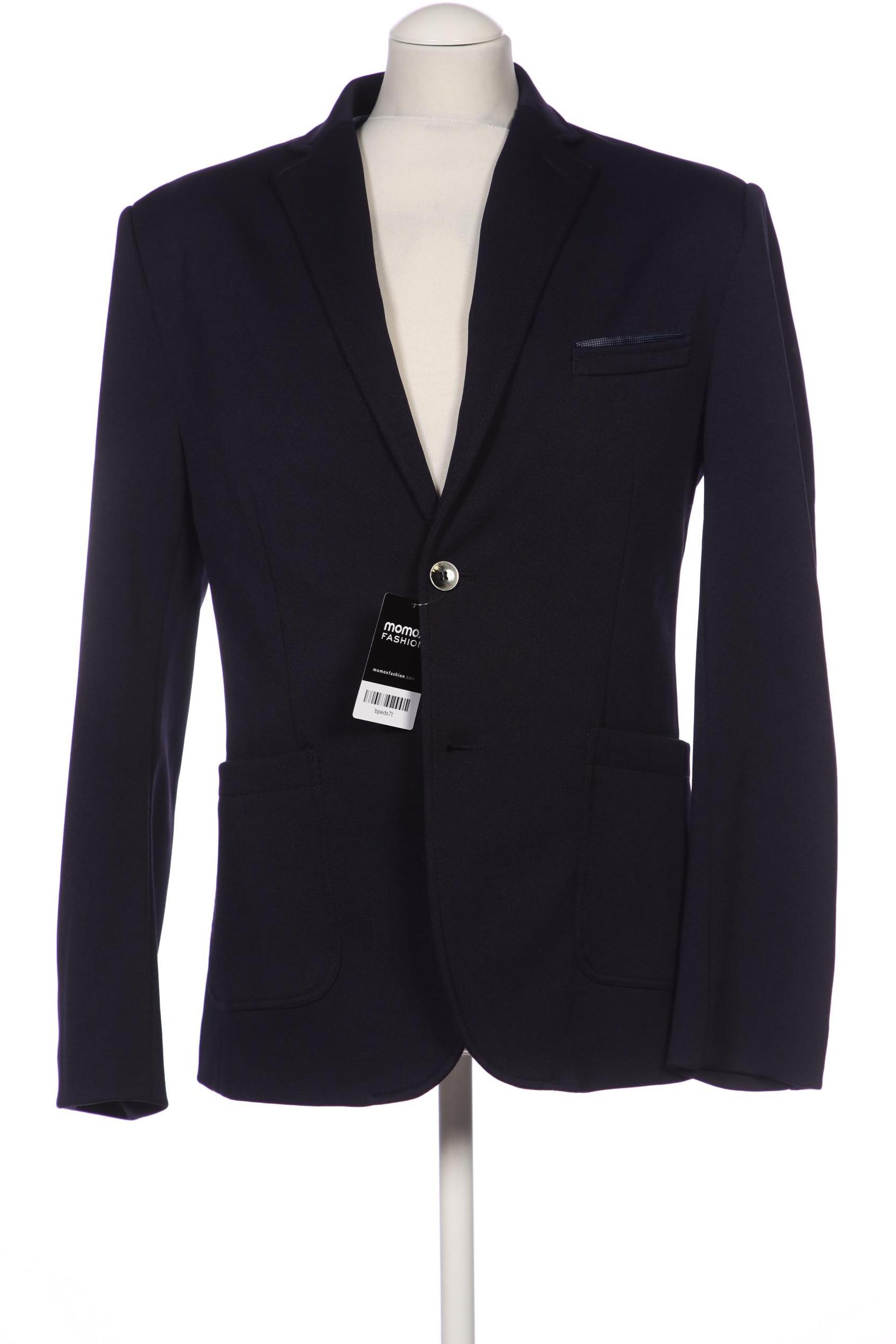 

H&M Herren Sakko, marineblau, Gr. 48