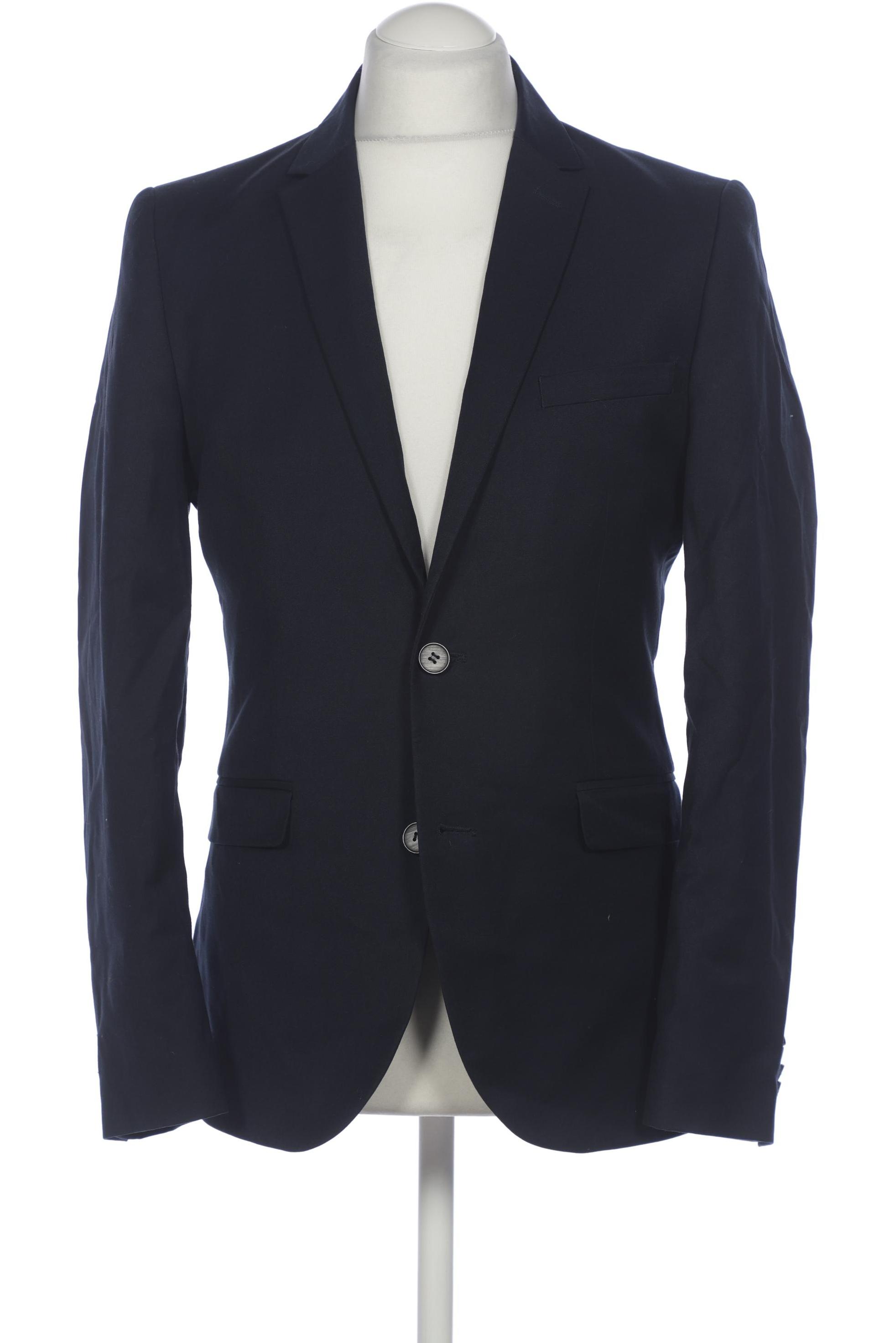 

H&M Herren Sakko, marineblau, Gr. 48