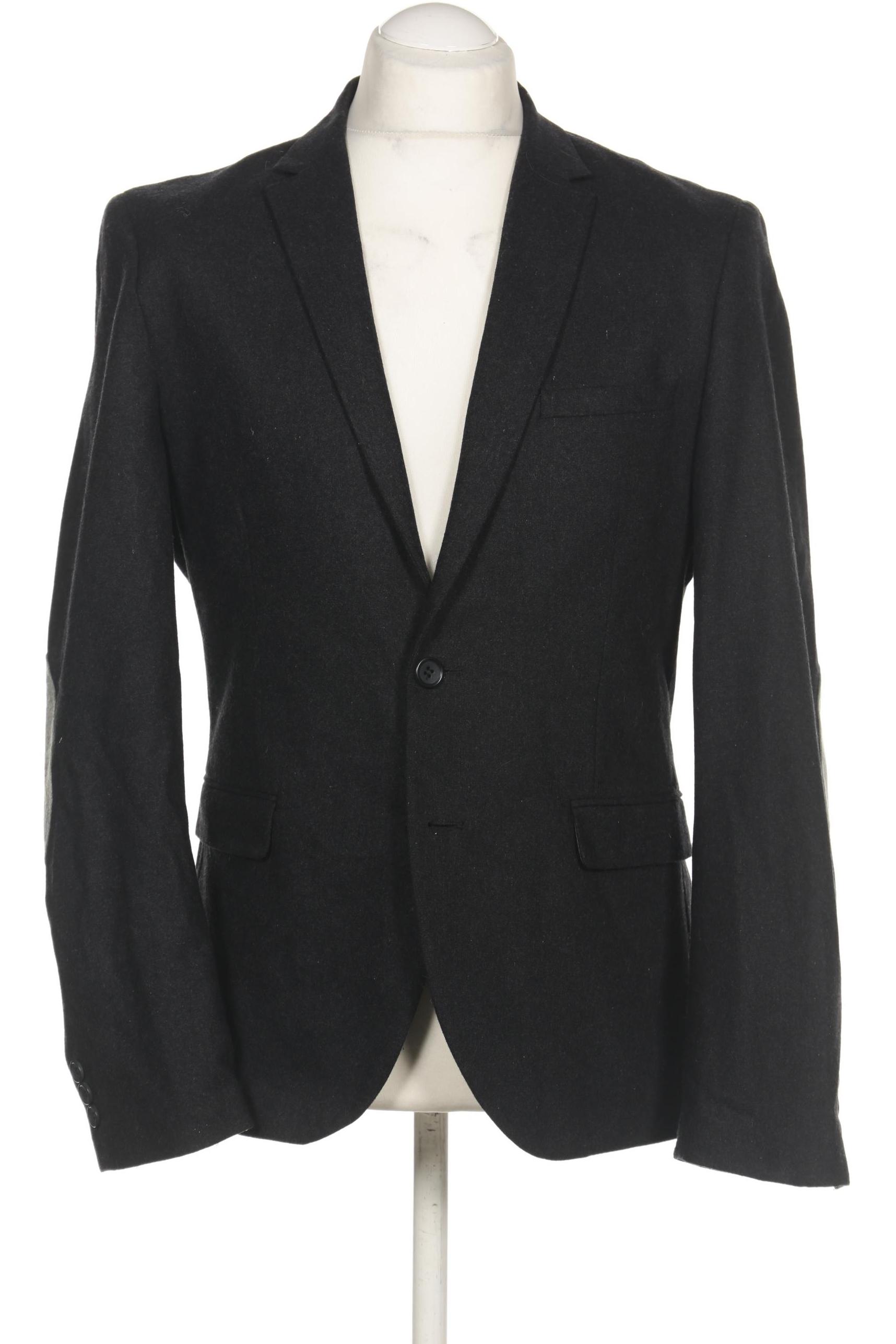 

H&M Herren Sakko, grau, Gr. 52