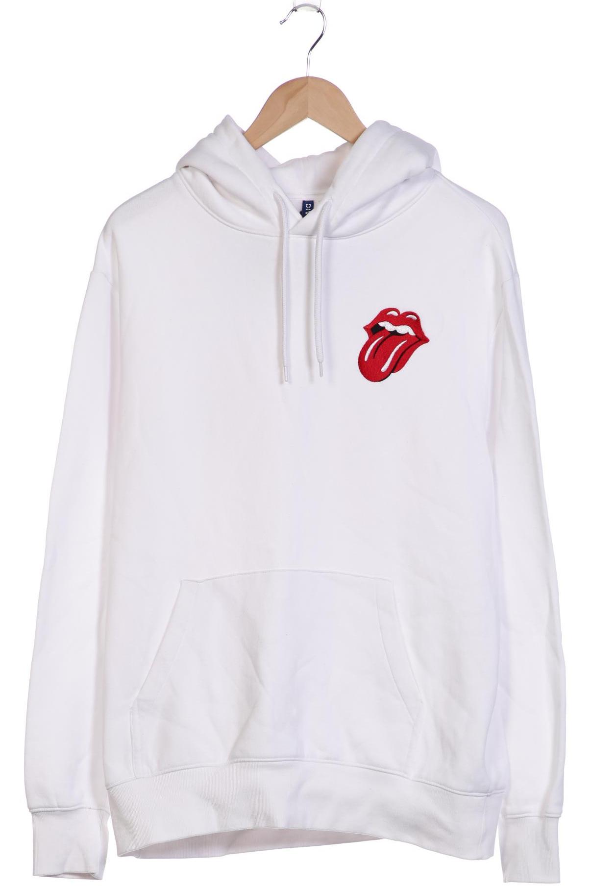 

H&M Herren Kapuzenpullover, weiß, Gr. 52