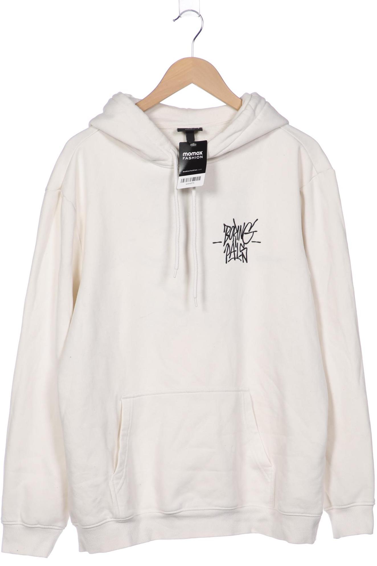 

H&M Herren Kapuzenpullover, weiß