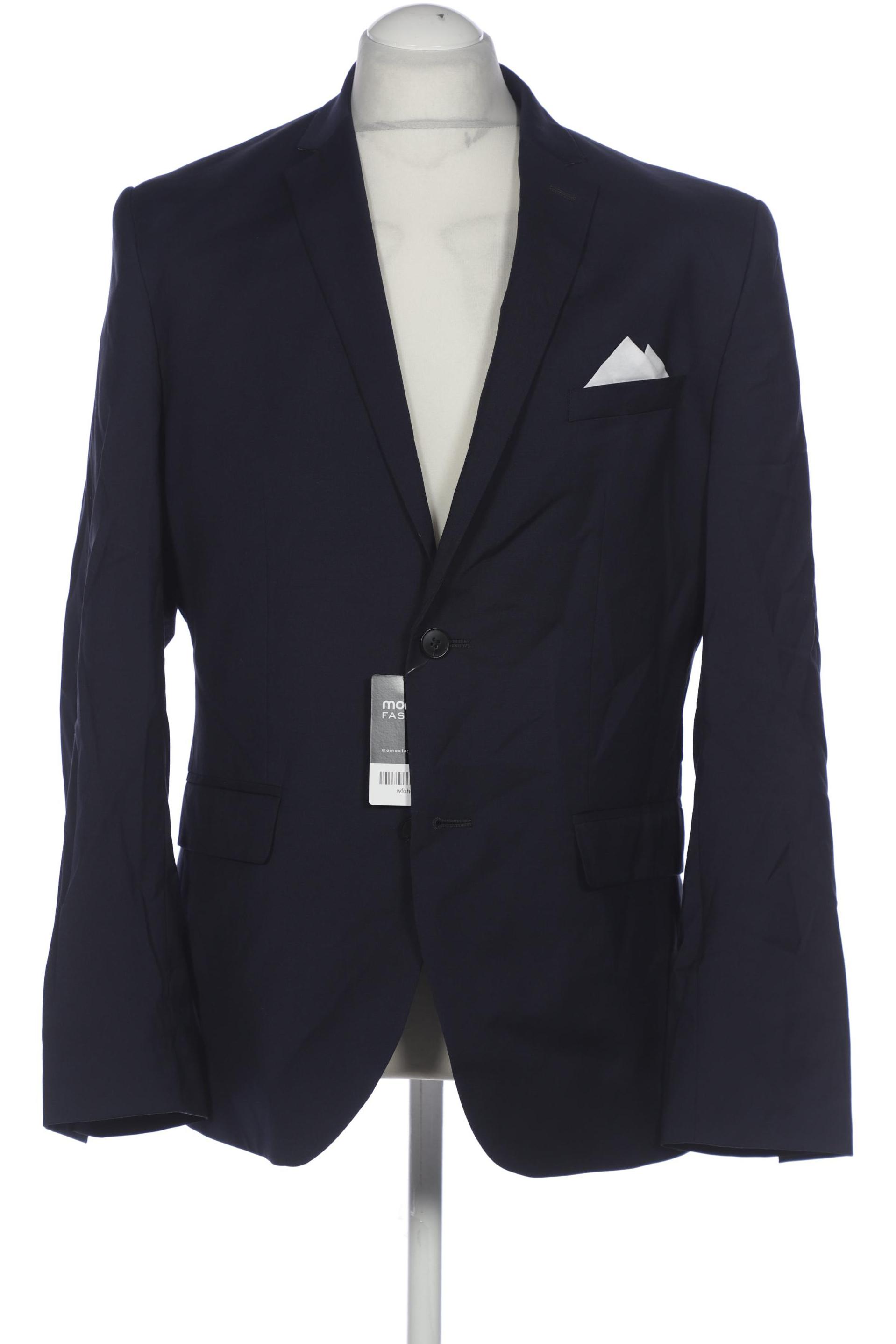 

H&M Herren Sakko, marineblau, Gr. 52