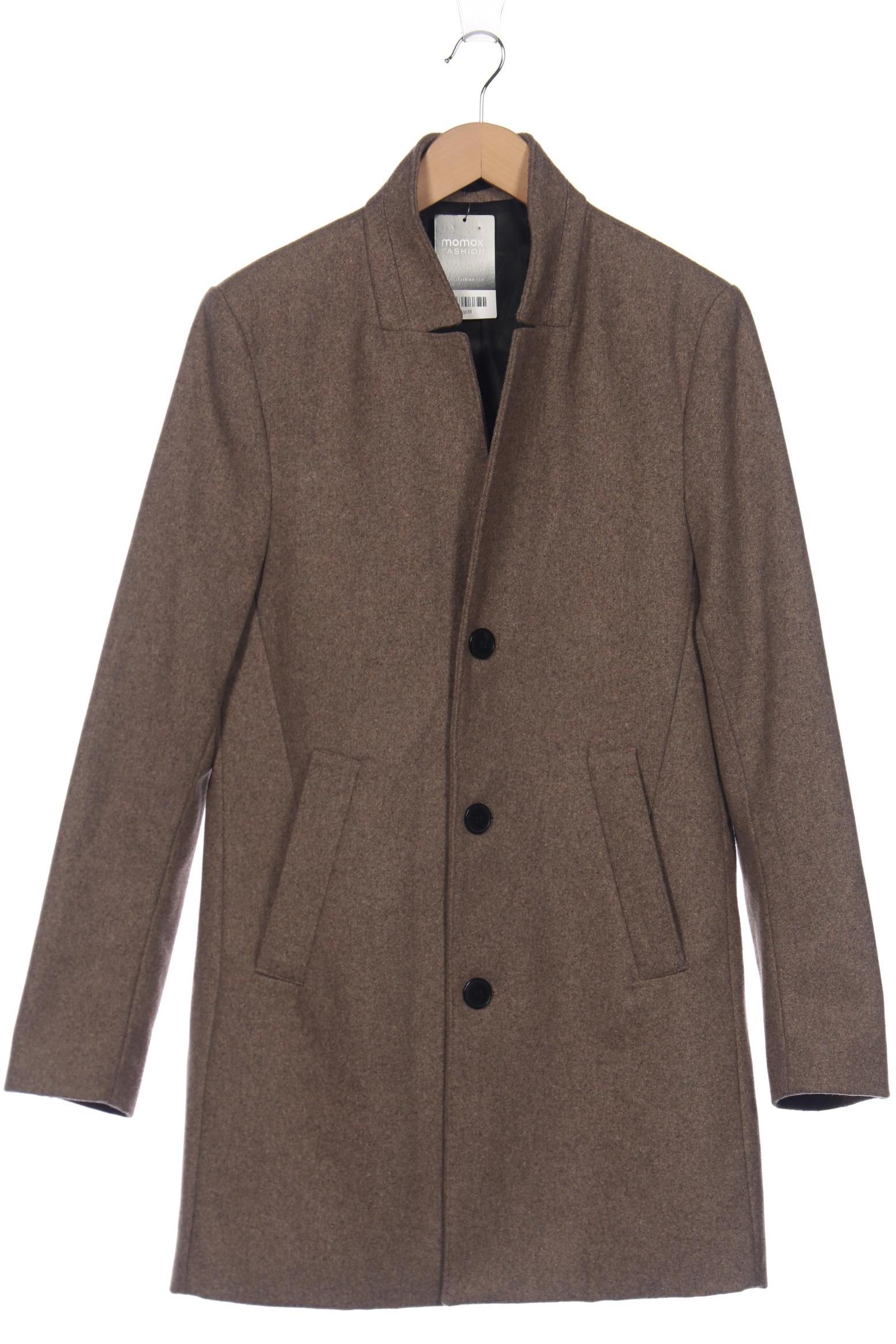 

H&M Herren Mantel, braun, Gr. 48