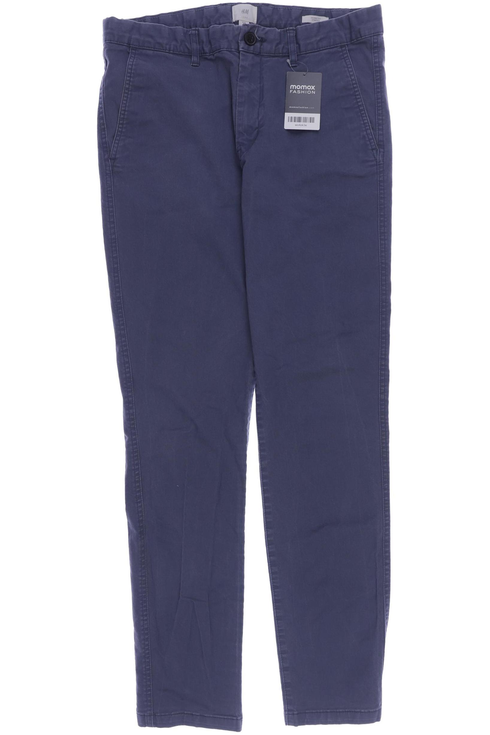 

H&M Herren Stoffhose, blau