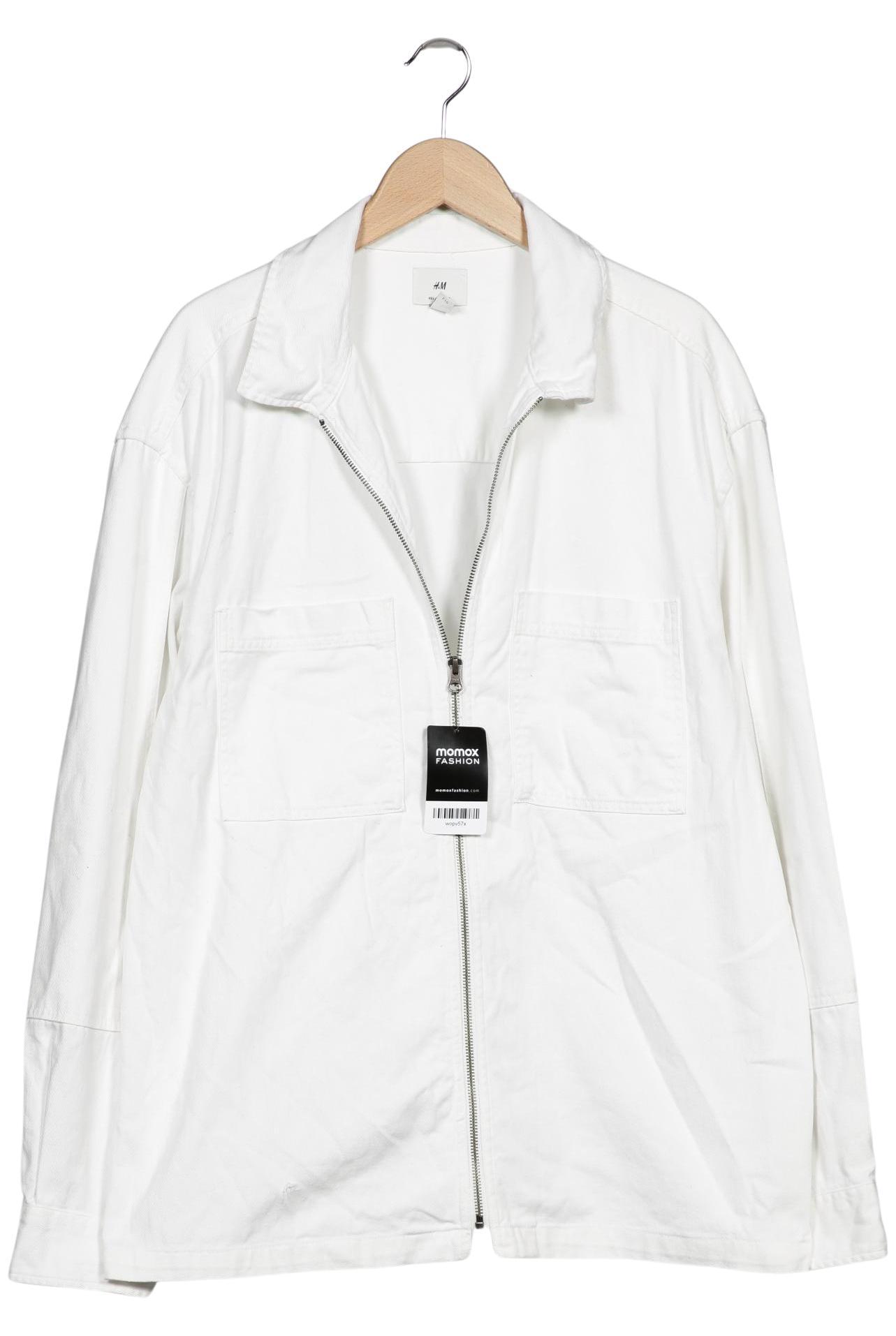 

H&M Herren Jacke, weiß, Gr. 52